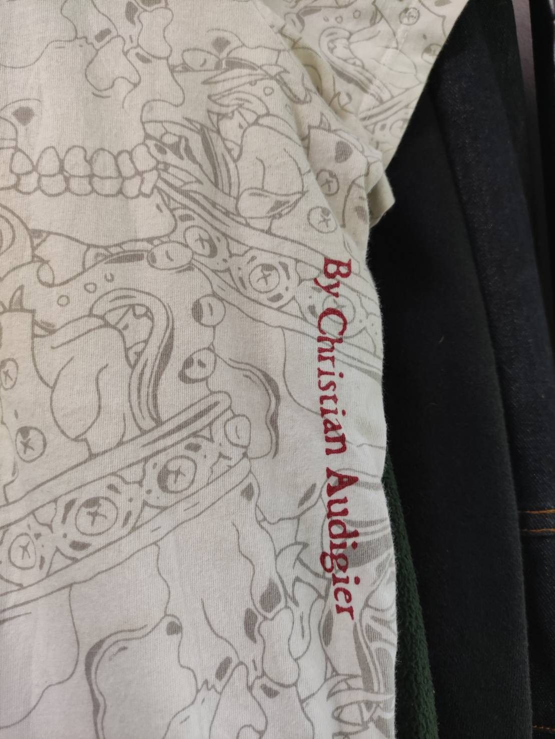 Affliction Ed Hardy All Over Print & Rhinestone T-Shirt Size US XXL / EU 58 / 5 - 5 Thumbnail