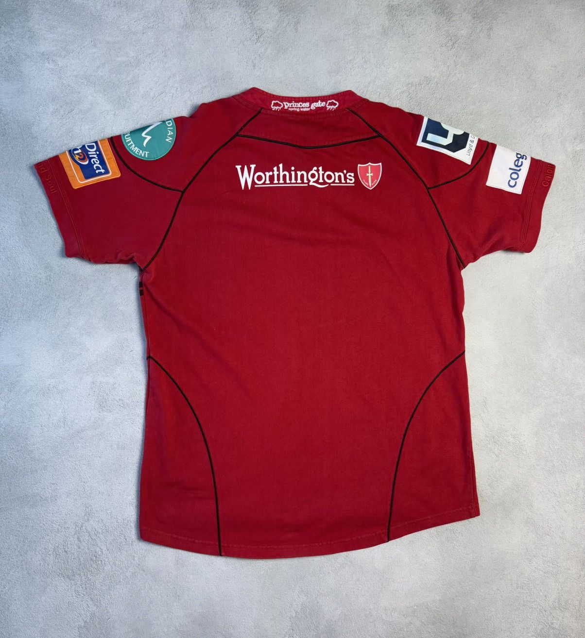 Other Llananelli Scarlets 2011 2012 Rugby Union Home Shirt Jersey Size US XL / EU 56 / 4 - 2 Thumbnail