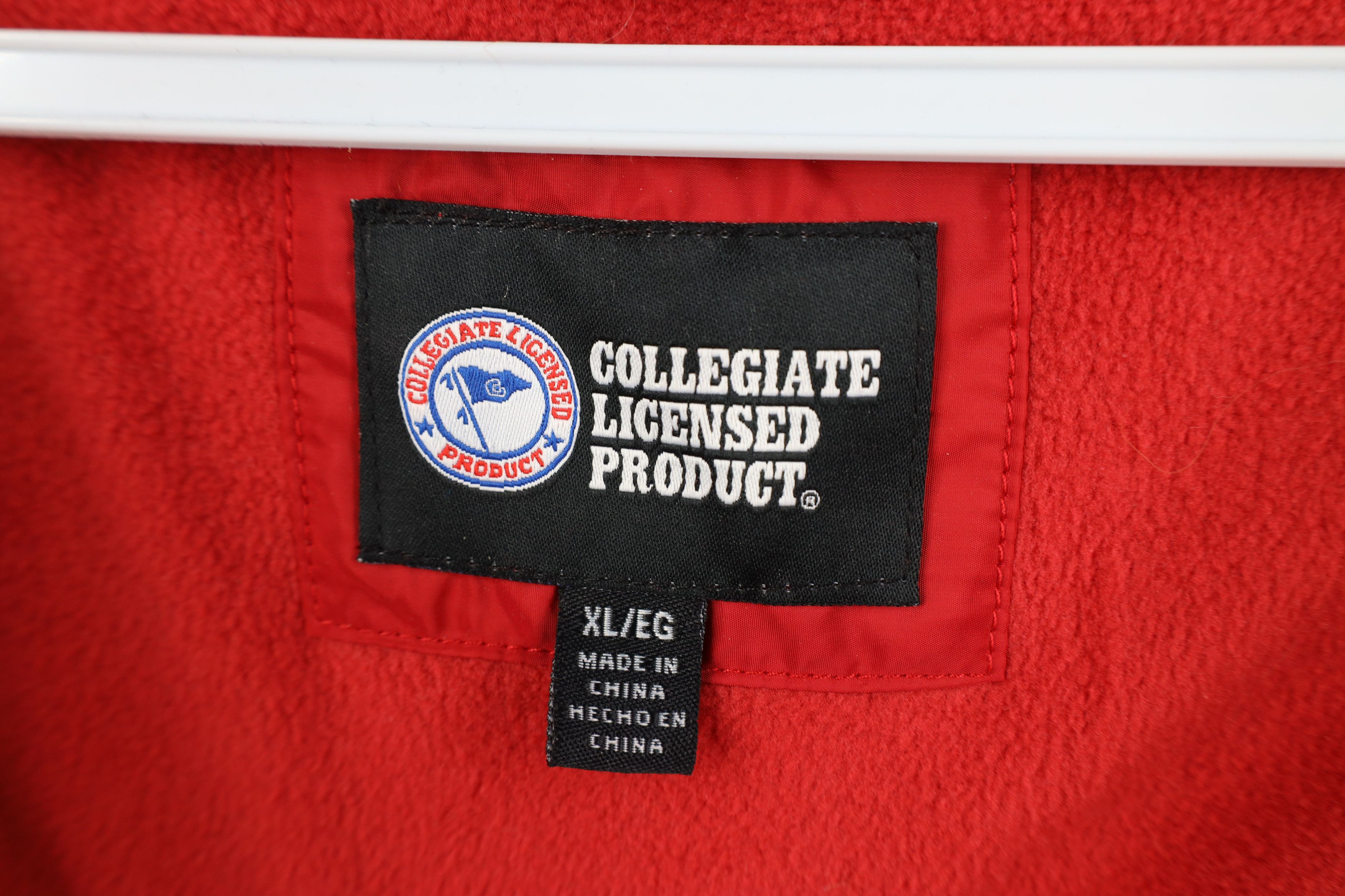 Vintage Vintage Y2K Ohio State University Fleece Windbreaker Jacket Size US XL / EU 56 / 4 - 11 Thumbnail