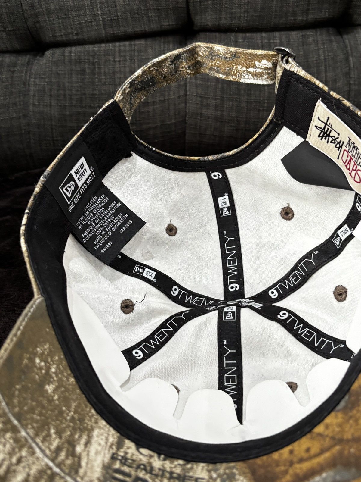 Stussy Stussy x New Era 9Twenty Basic Strapback 'Realtree' Size ONE SIZE - 5 Thumbnail