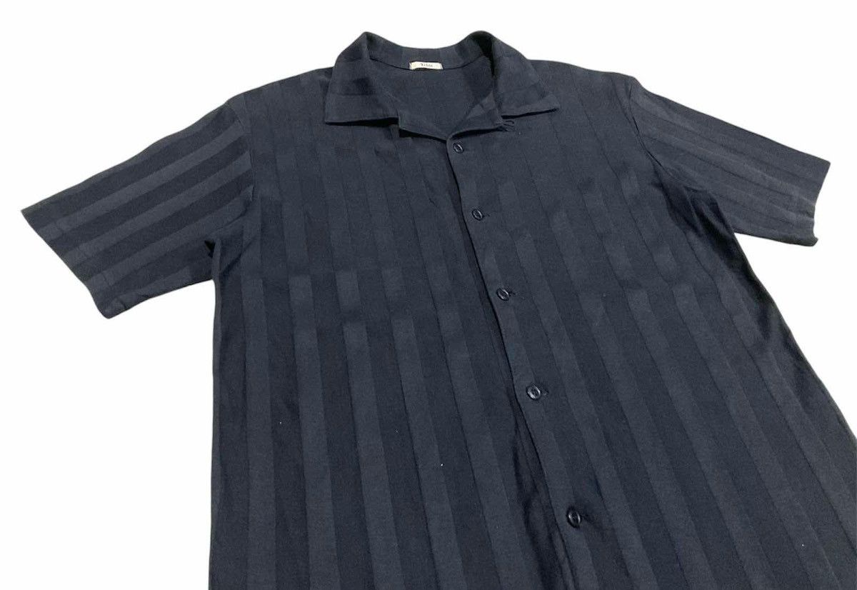 Japanese Brand × Y's × Yohji Yamamoto 🔥Rare Vintage Y’s Bis By Yohji Yamamoto Striped Shirt Size US L / EU 52-54 / 3 - 2 Thumbnail