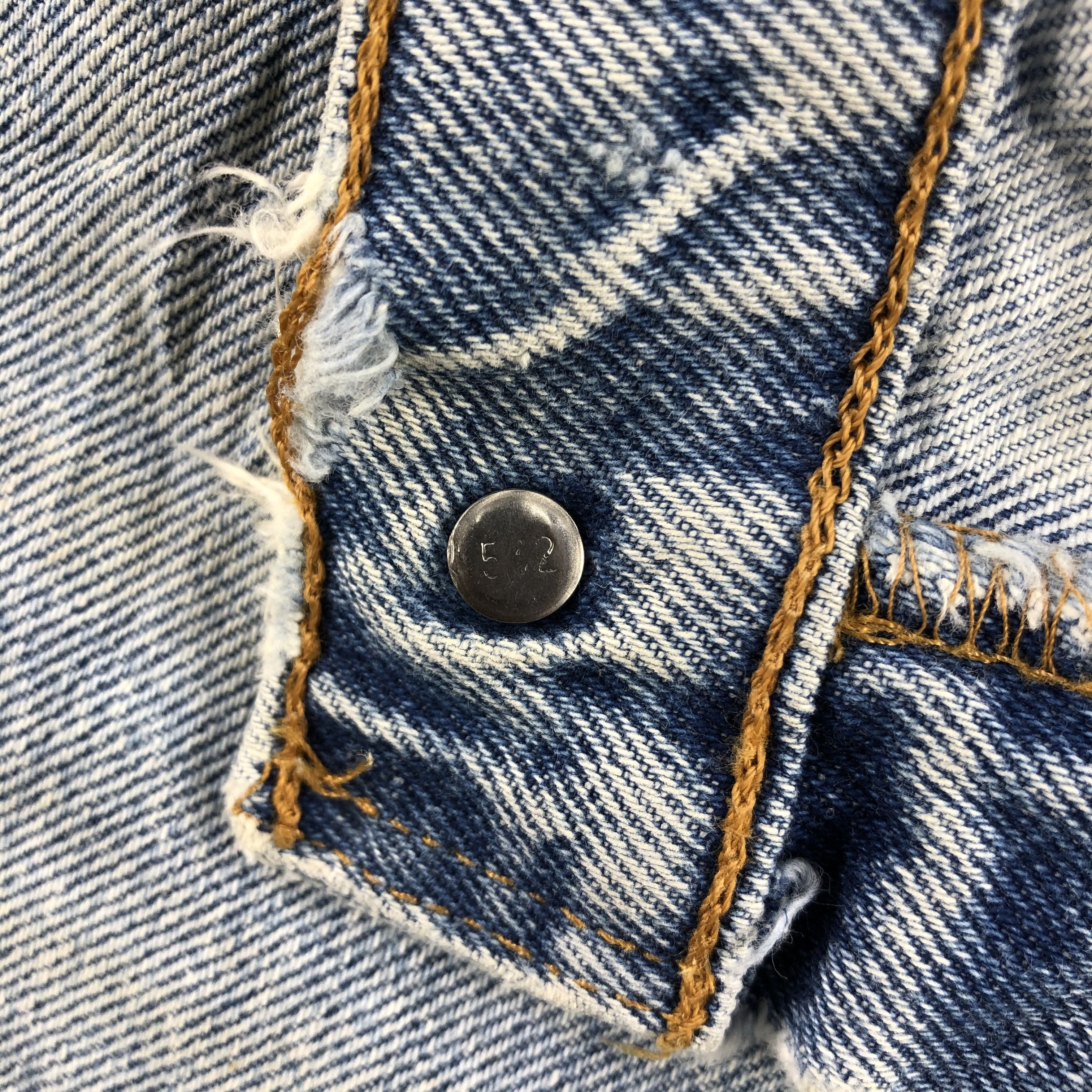 Levi's Vintage 90s Light Wash Levis 560 Jeans-J2043 Size US 28 / EU 44 - 20 Thumbnail