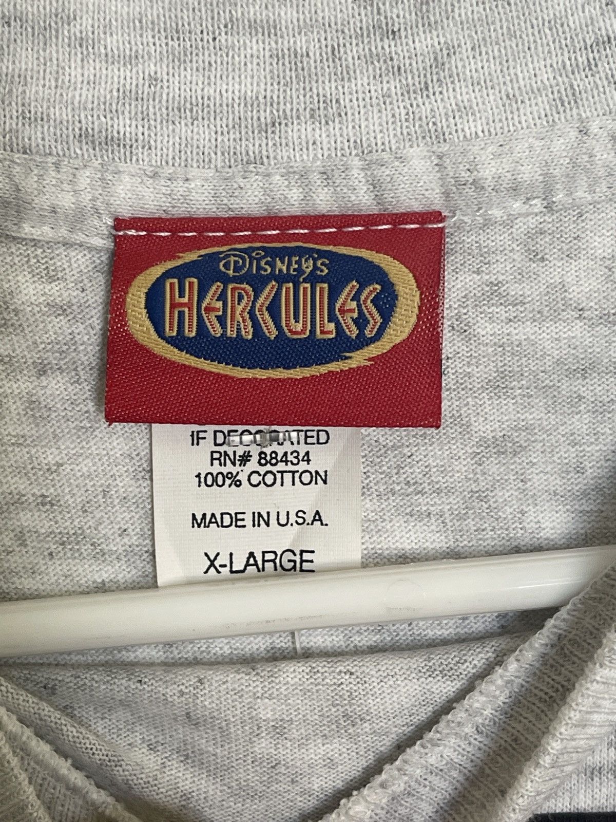 Disney Vintage Disney Hercules t shirt Size US XL / EU 56 / 4 - 4 Thumbnail