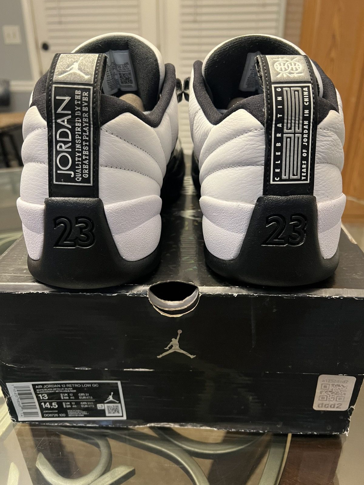 Jordan Brand Jordan 12 Retro Low “25 Years In China” Size US 13 / EU 46 - 5 Thumbnail