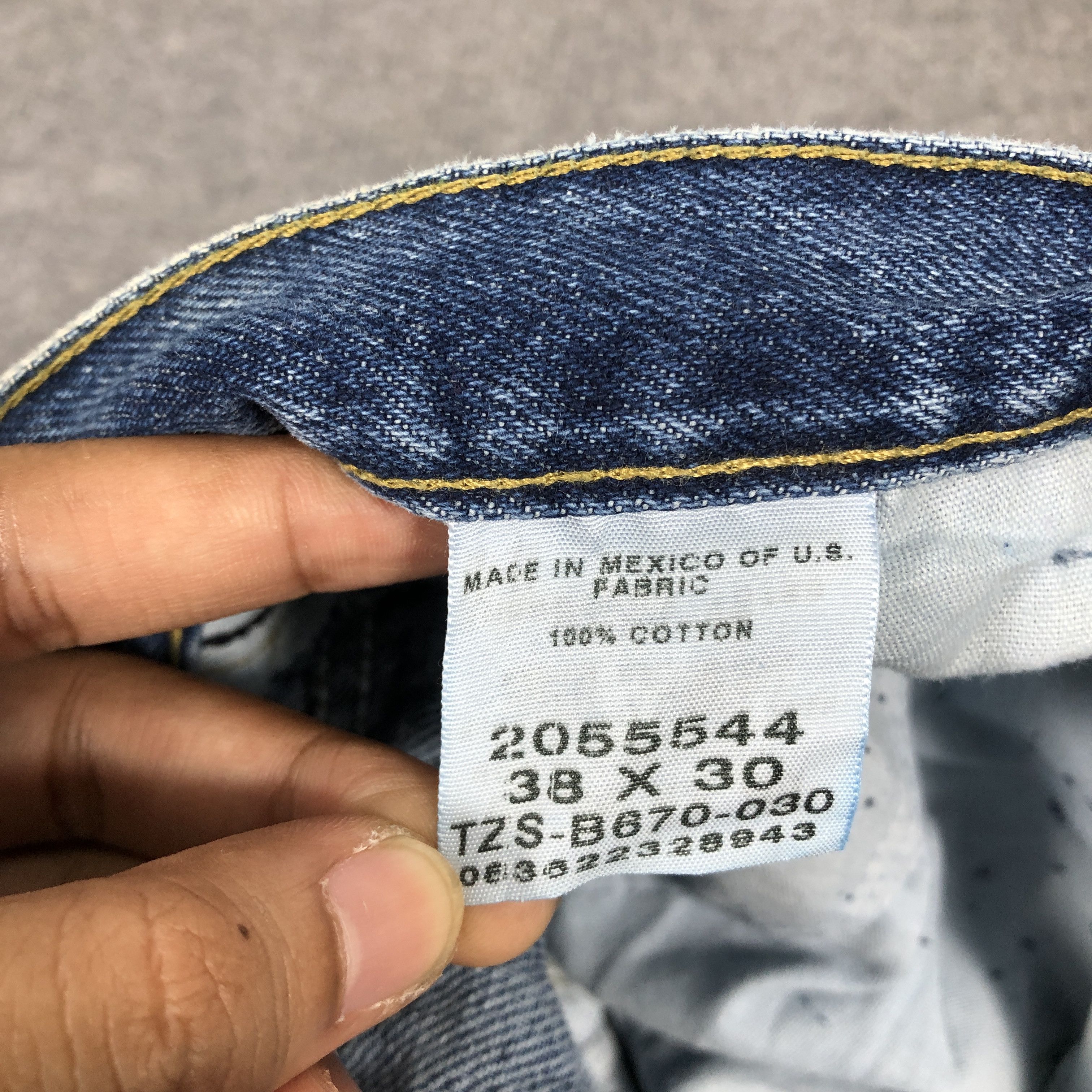 Lee × Vintage Vintage Lee Jeans L1022 Size US 36 / EU 52 - 9 Thumbnail