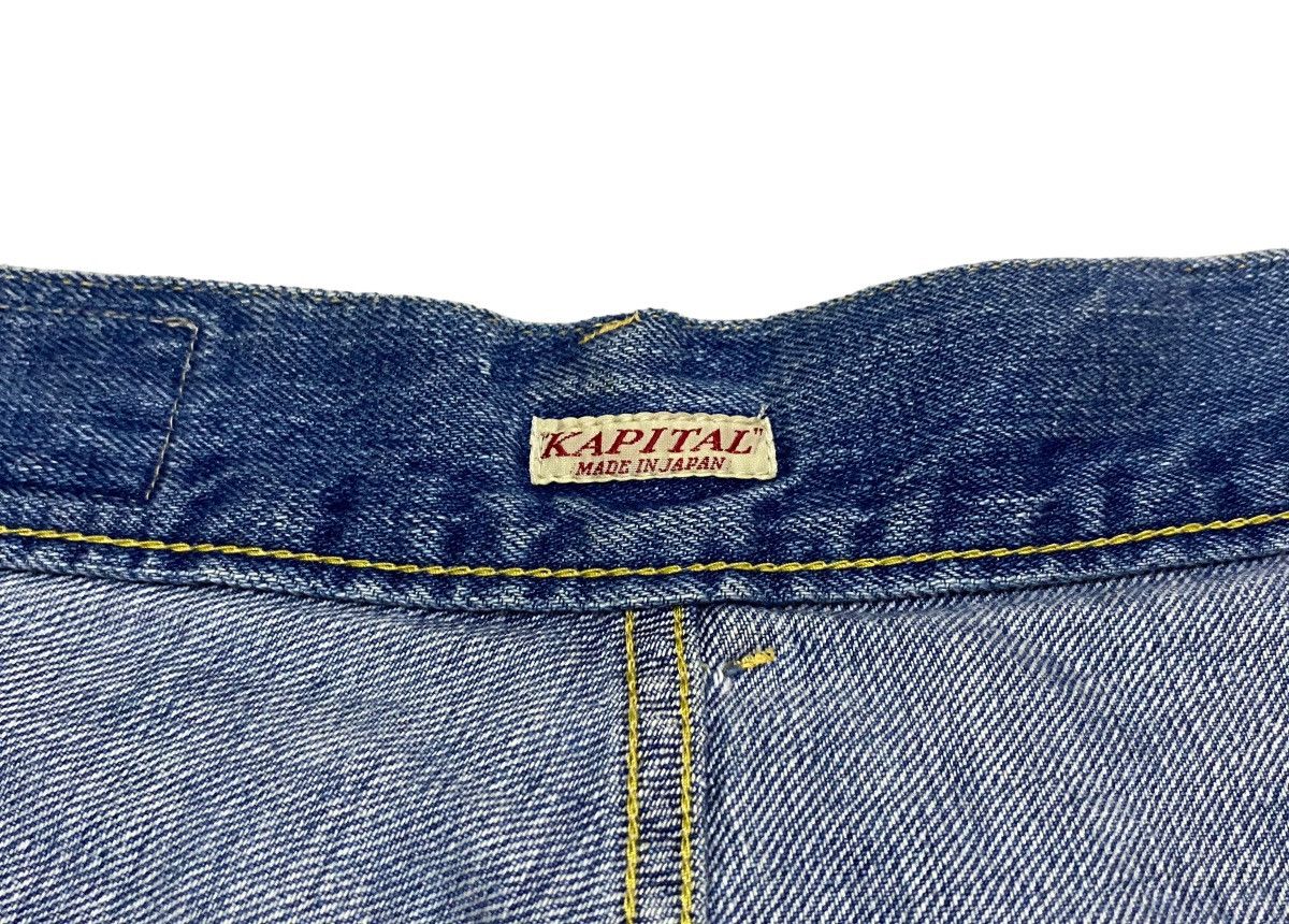 Kapital Rare Design Vintage Brand Kapital Bush Pant Jeans 1990s Size US 30 / EU 46 - 9 Thumbnail