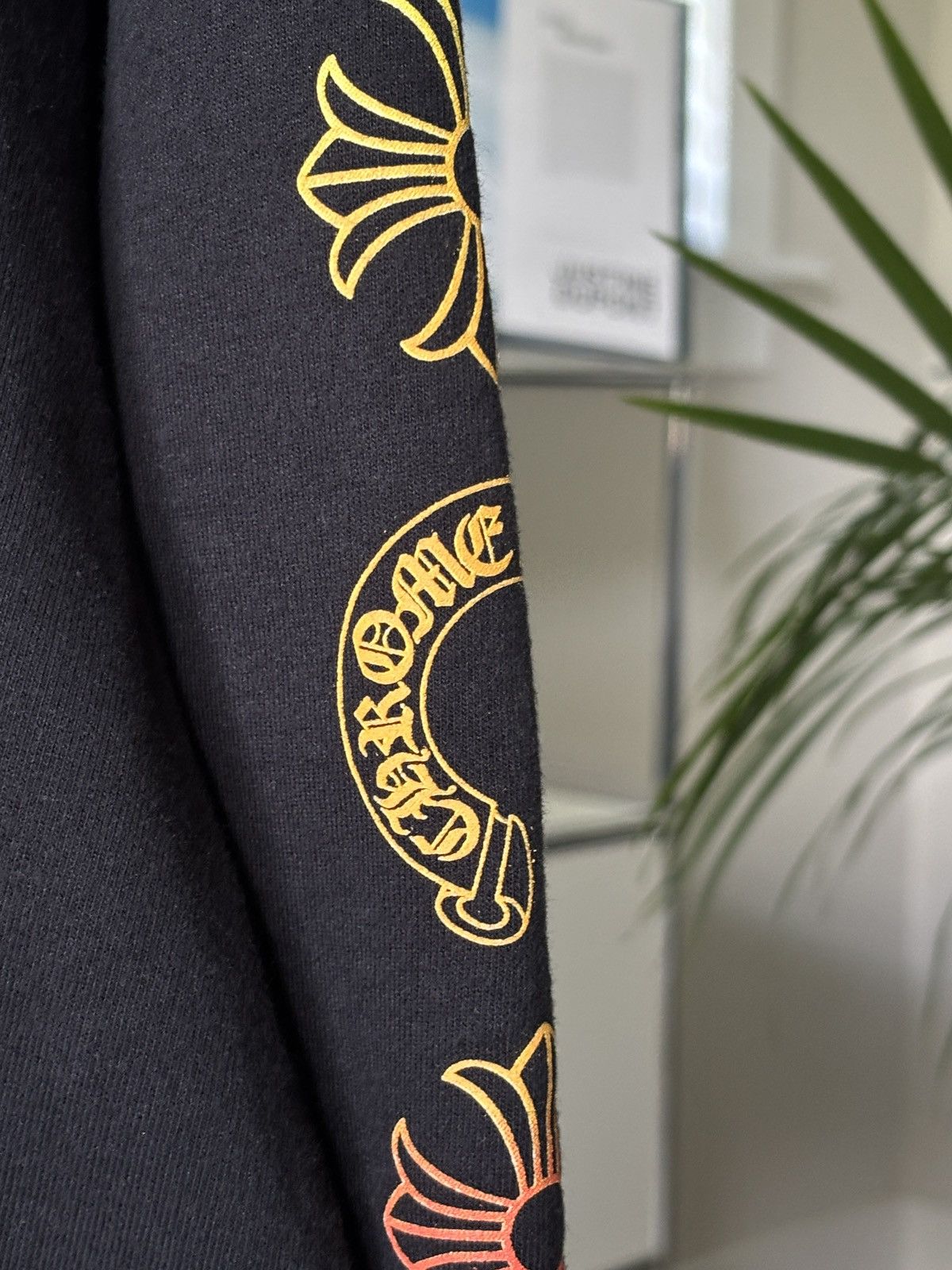 Chrome Hearts CHROME HEARTS | SUNSET T BAR LOGO HOODIE Size US M / EU 48-50 / 2 - 7 Thumbnail