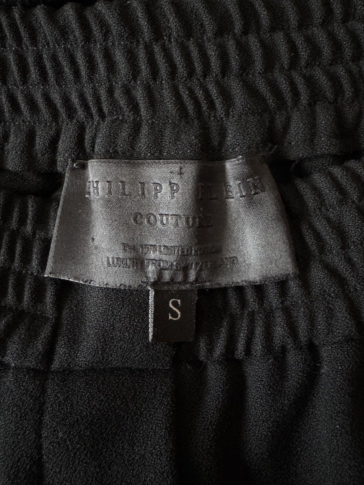 Philipp Plein 🔥 Philipp Plein Black Viscose Sweatpants Size 30" / US 8 / IT 44 - 5 Thumbnail