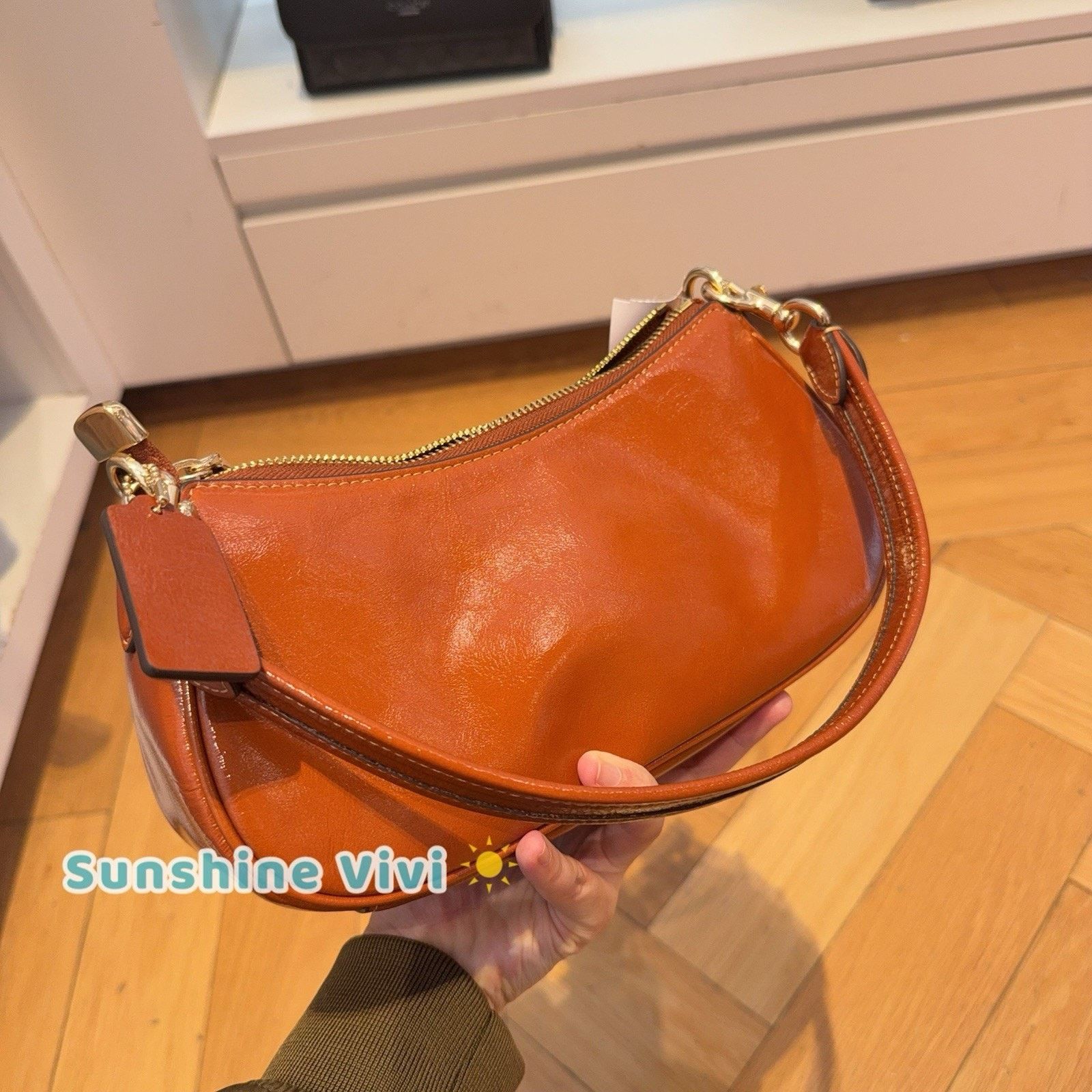 Coach NWT COACH Ashton 2way Shoulder Bag CBJ01 leather IM/CINNAMON Size ONE SIZE - 4 Thumbnail