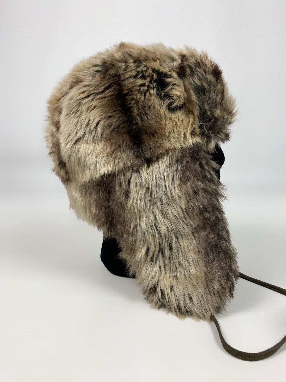 Vintage Y2K Vintage Faux Fuzzy Fur Alt Ushanka Trapper Hat Size ONE SIZE - 7 Thumbnail