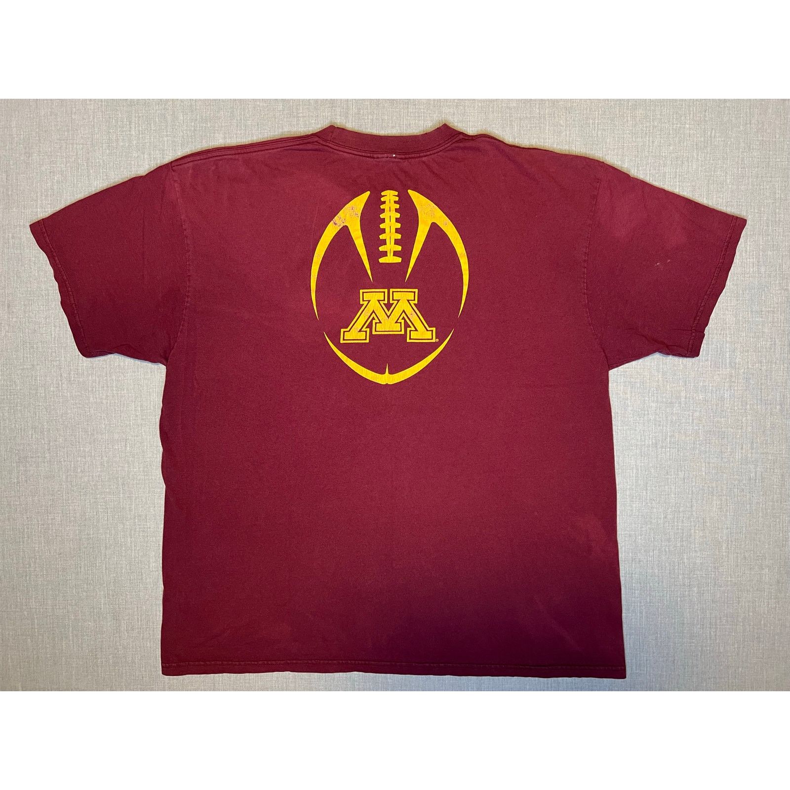Nike × Vintage Vintage Nike University of Minnesota Football T-shirt XL Size US XL / EU 56 / 4 - 2 Thumbnail