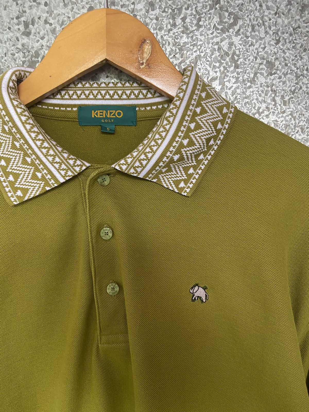 Kenzo Kenzo Golf polo long sleeve Size US L / EU 52-54 / 3 - 2 Thumbnail