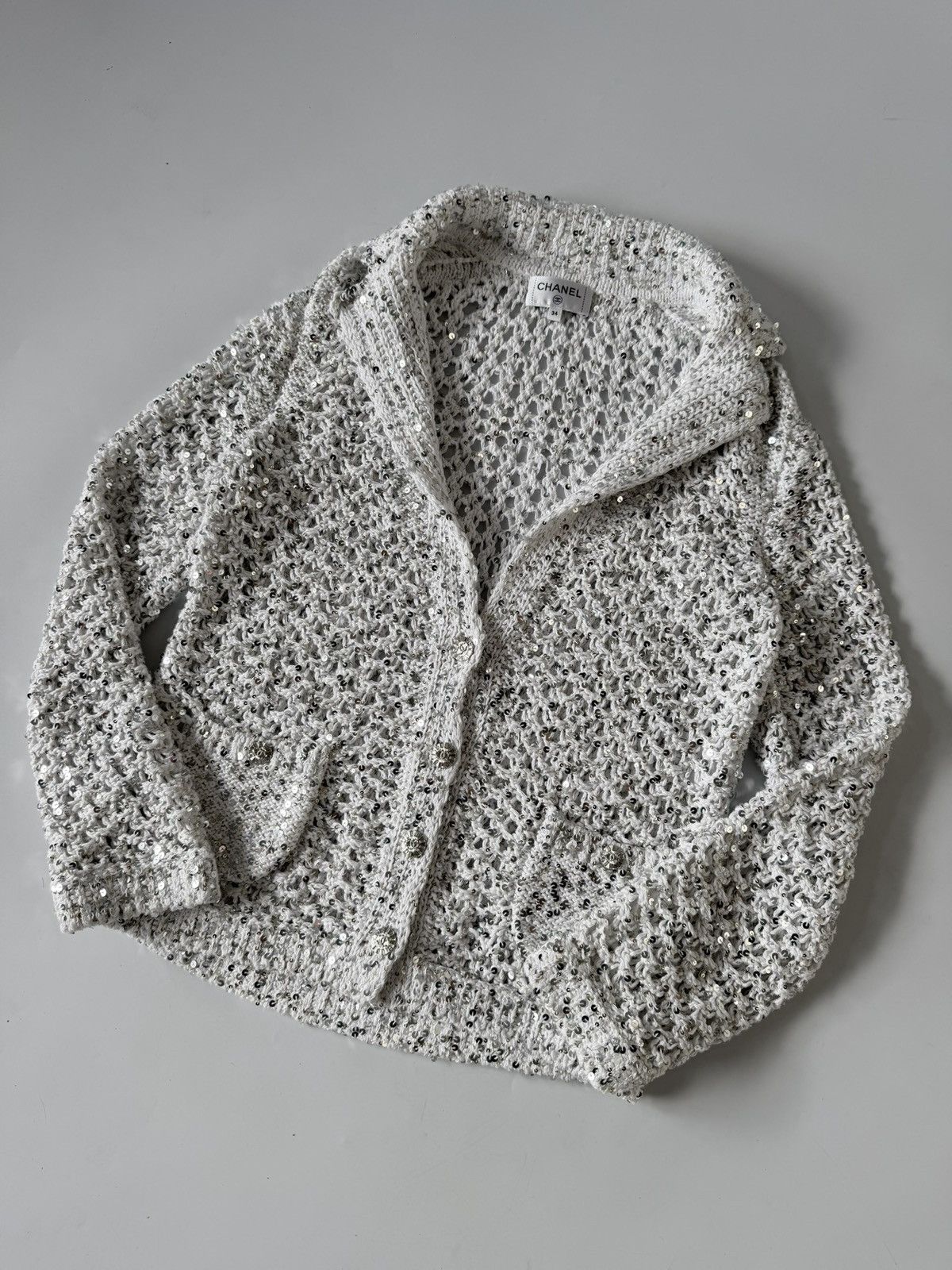 Chanel Chanel Cotton Cardigan 2023 Collection Size XXS / US 00 / IT 34 - 13 Thumbnail