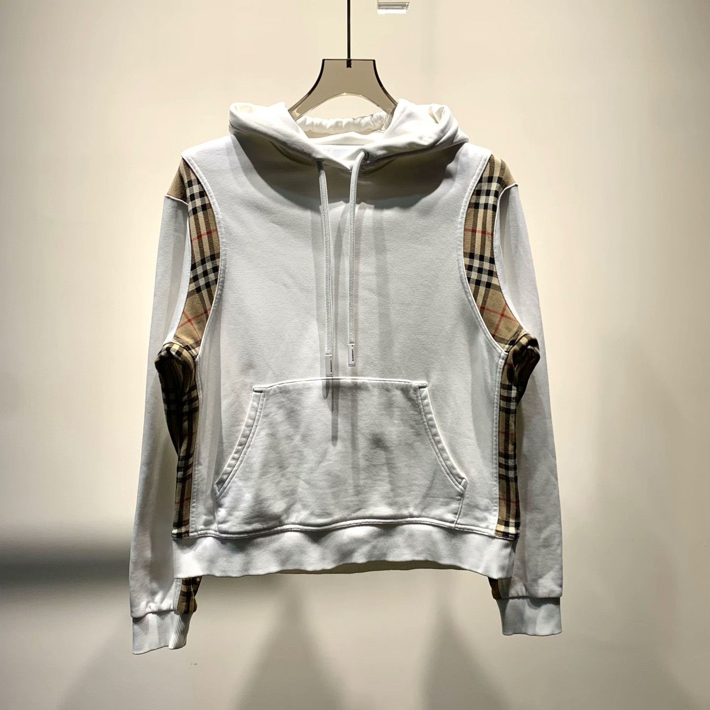 Burberry Burberry Patchwork Plaid Hoodie S Men Size US S / EU 44-46 / 1 - 1 Thumbnail