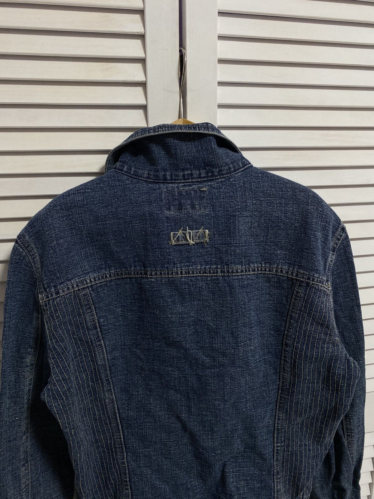 Dolce & Gabbana × Vintage 🪼Vintage 2000s Denim Jeans Trucker Jacket Dolce Gabbana D&G Size S / US 4 / IT 40 - 9 Thumbnail