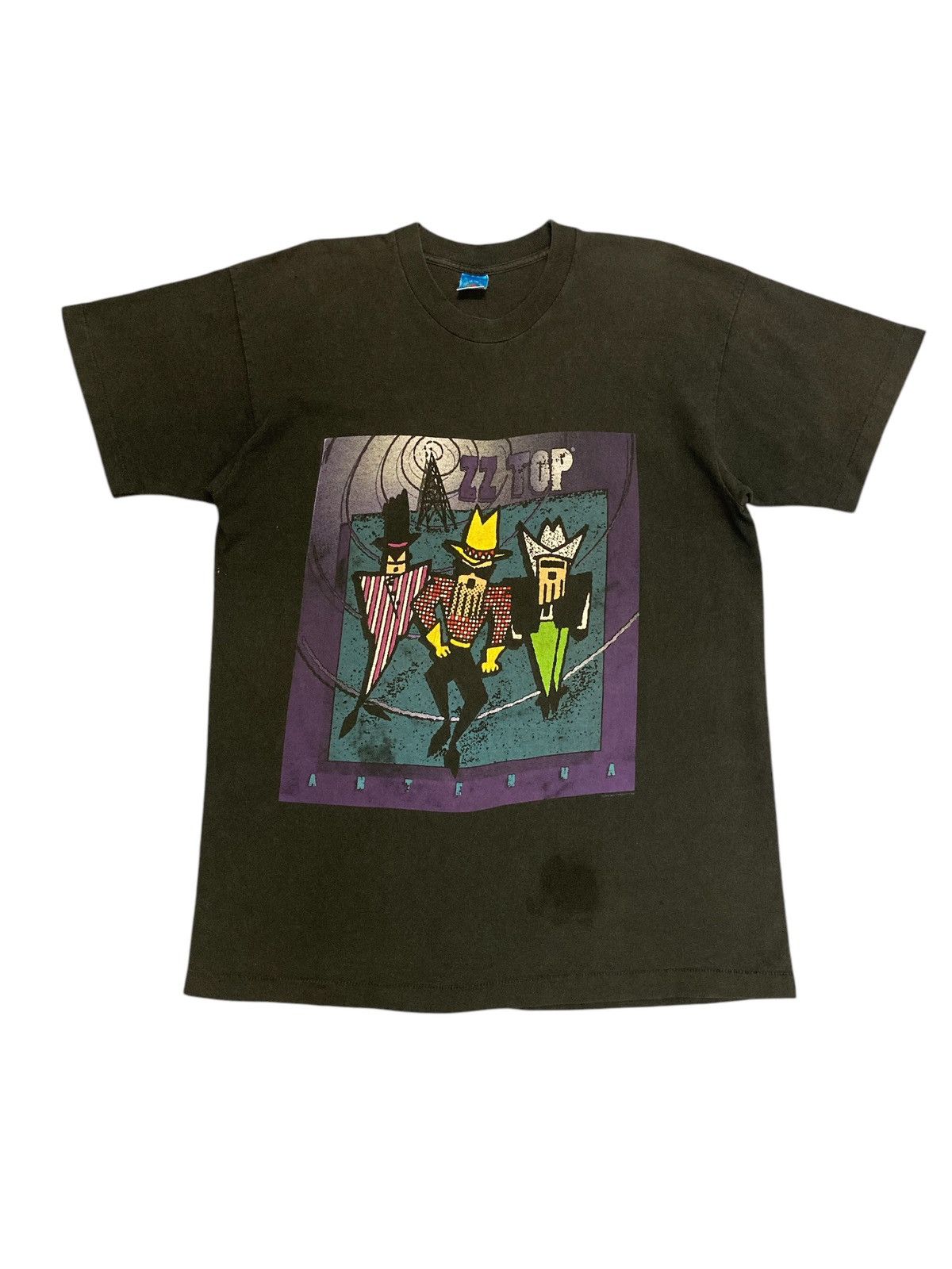 Band Tees Vintage 1994 ZZ TOP Antenna World Tour T-Shirt Size US XL / EU 56 / 4 - 1 Thumbnail
