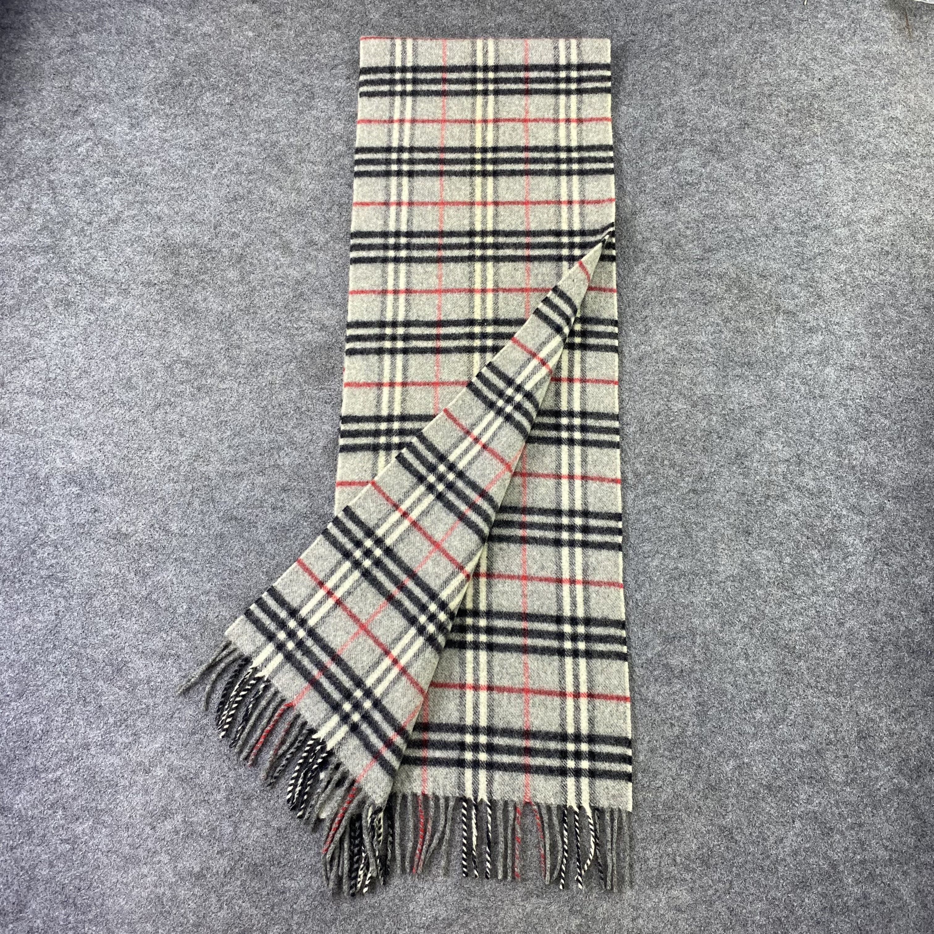 Burberry Burberry Wool Muffler / Scarf / Neckwear-T1516 Size ONE SIZE - 3 Thumbnail