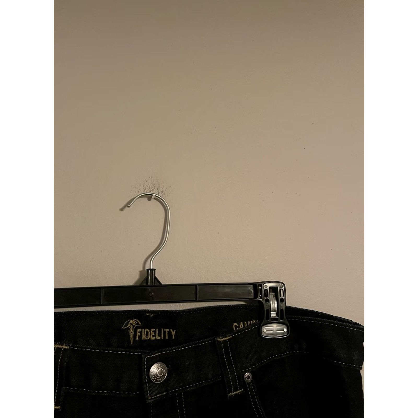 Vintage Fidelity Jeans Men's 38x34 Dark Pacific Wash Cotton Stretch Made in USA Size US 38 / EU 54 - 2 Thumbnail
