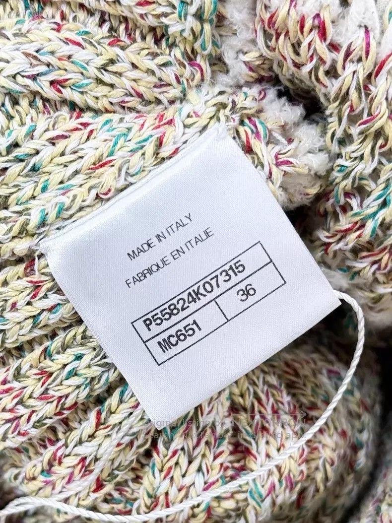 Chanel Chanel Knitted dress with multi-color thread suspender Size XS / US 0-2 / IT 36-38 - 6 Thumbnail