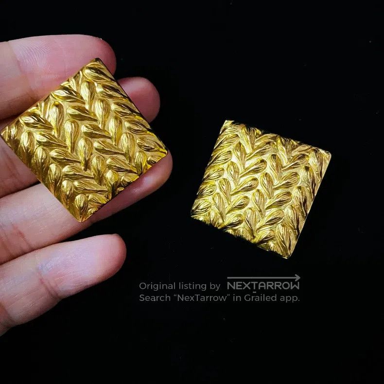 Kenzo kenzo Square Ear Studs Size ONE SIZE - 3 Thumbnail