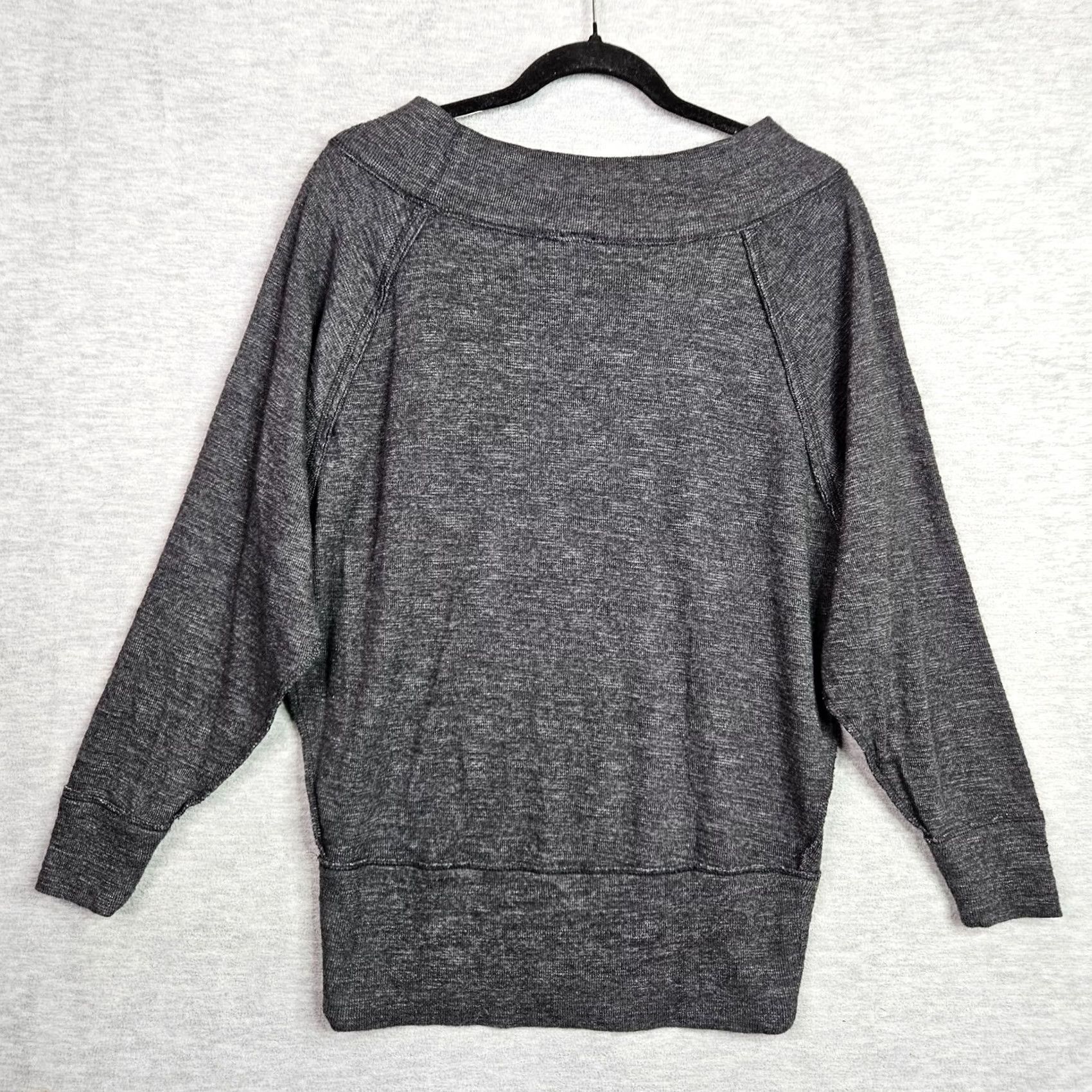 Free People Free People We The Free Palisades Off The Shoulder Sweater Charcoal Gray XS Womens Size XS / US 0-2 / IT 36-38 - 2 Thumbnail