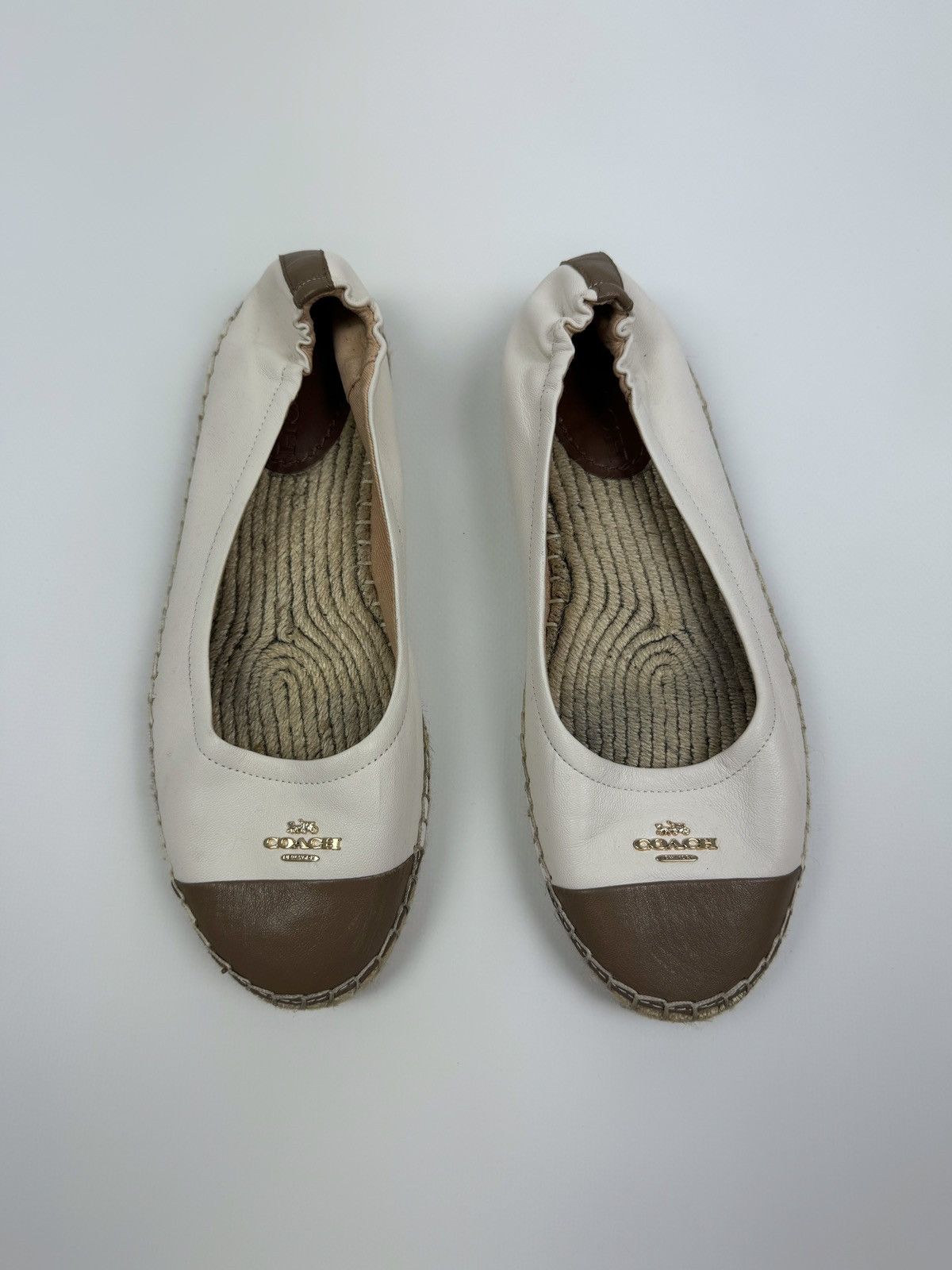 Coach Coach Leather Espadrilles Shoes Size 7.5 Size US 7.5 / IT 37.5 - 2 Thumbnail