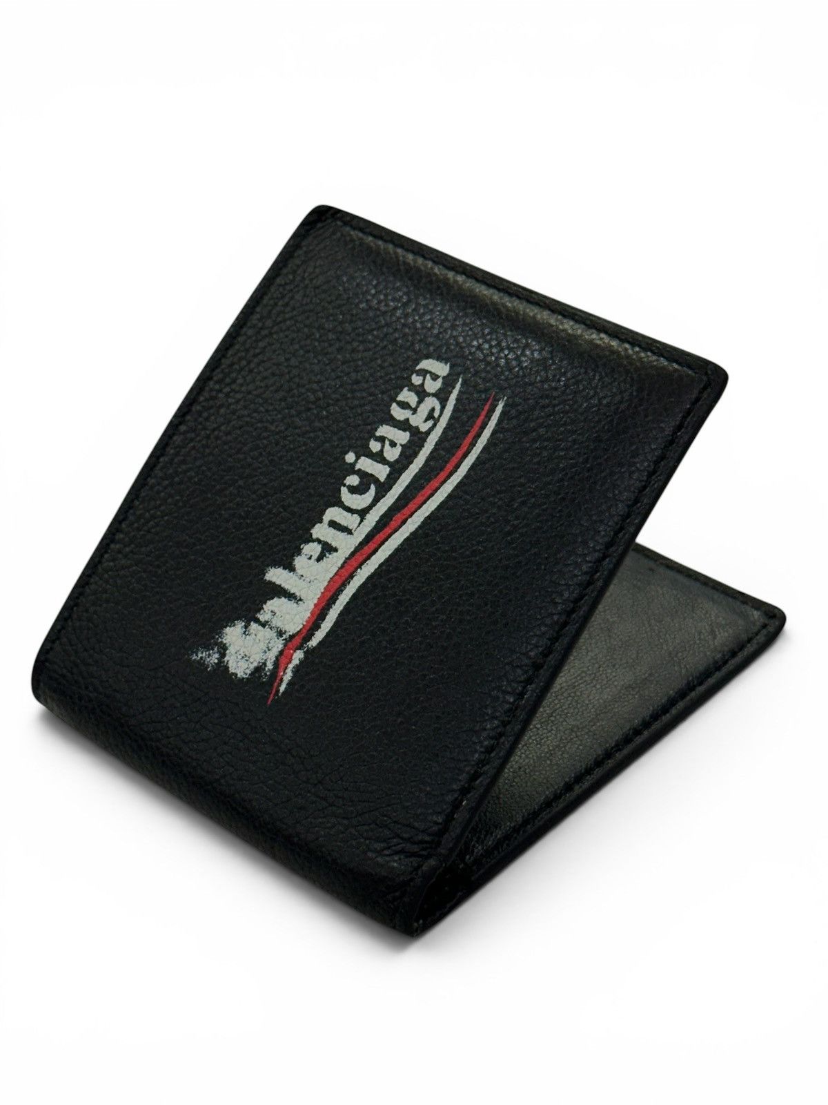 Balenciaga Men's Cash Square Leather Bifold Wallet Size ONE SIZE - 5 Thumbnail