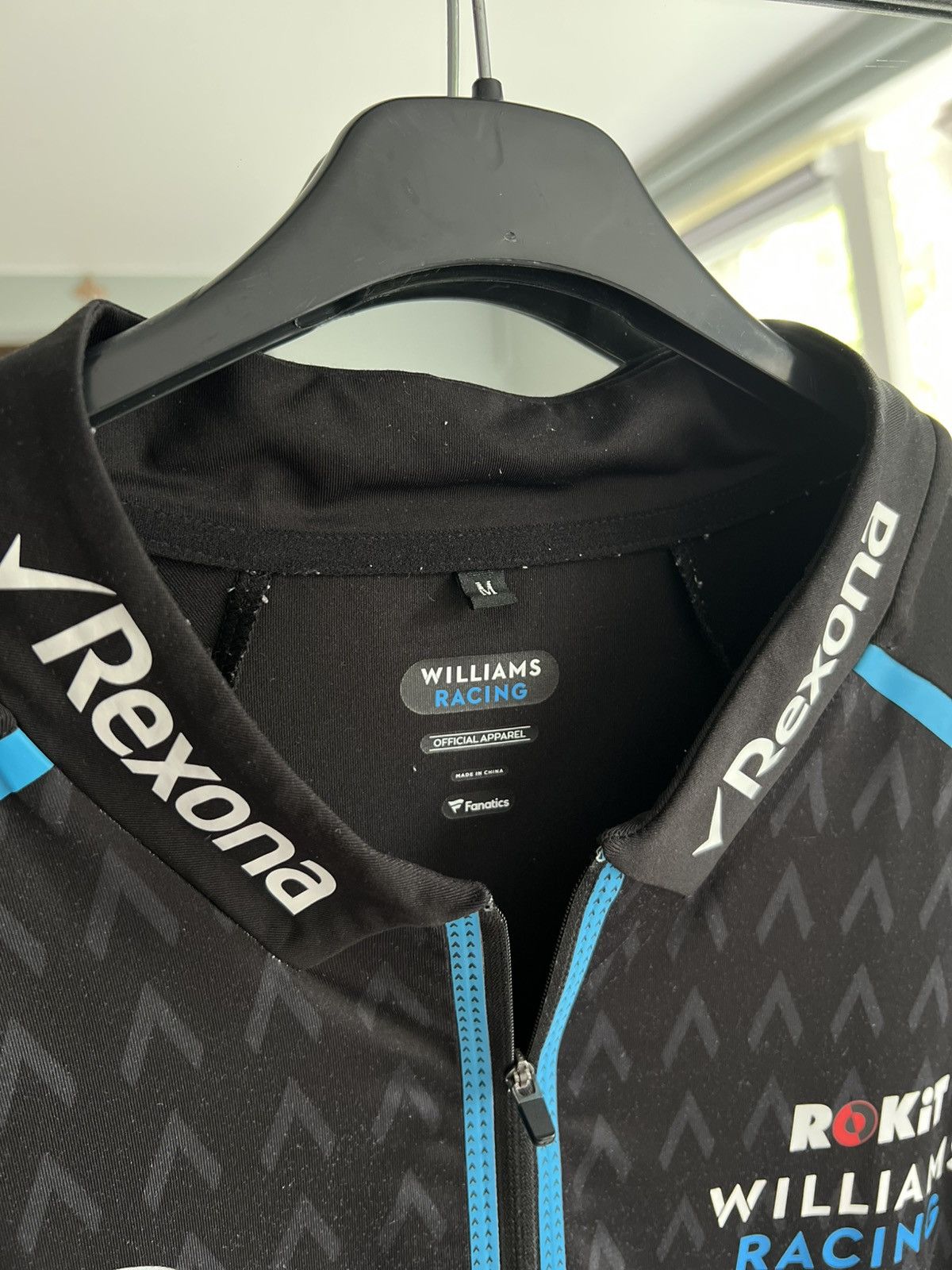 Formula 1 Williams Racing AMG F1 2019 Teamwear 1/3 Zip Polo Shirt Size US M / EU 48-50 / 2 - 6 Thumbnail