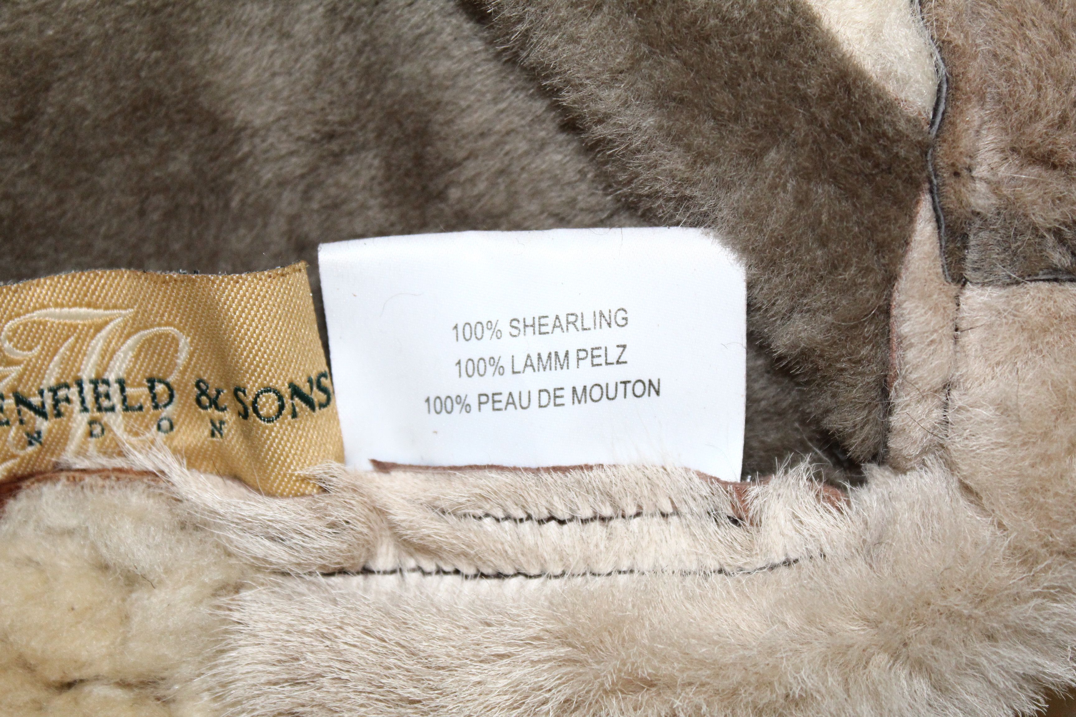 Beauty Beast VTG 🔥 H.F. Greenfield & Sons London shearling patchwork bag Size ONE SIZE - 10 Thumbnail