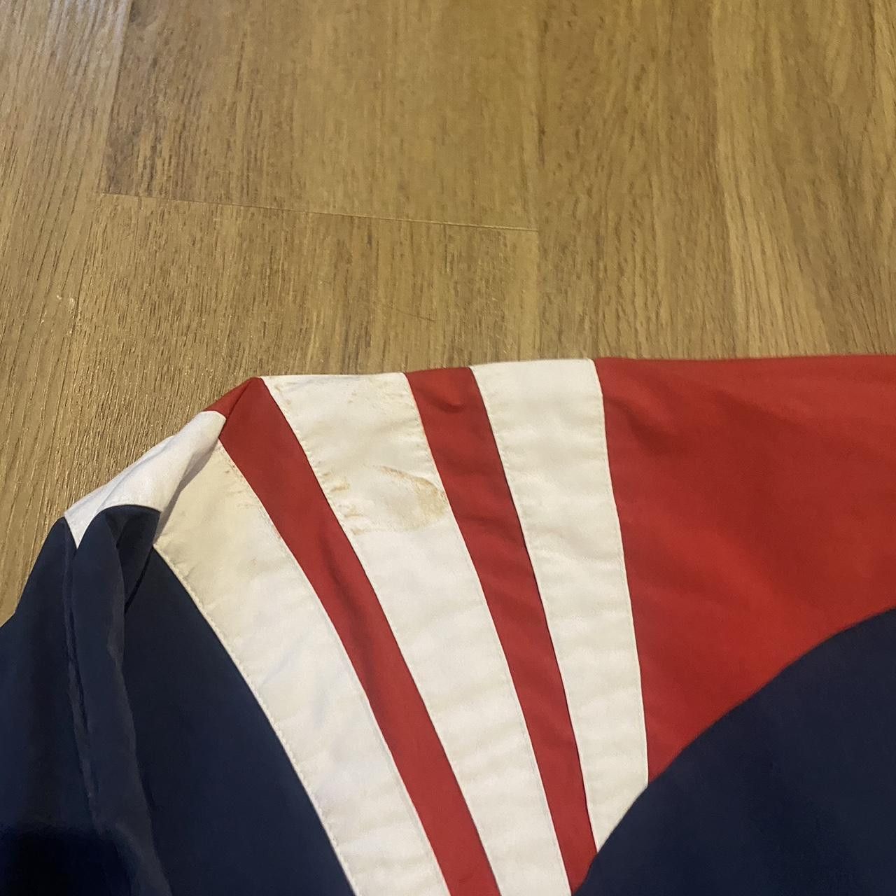 Adidas 90s Vintage Boxy Red & blue Adidas windbreaker Size US XL / EU 56 / 4 - 5 Thumbnail