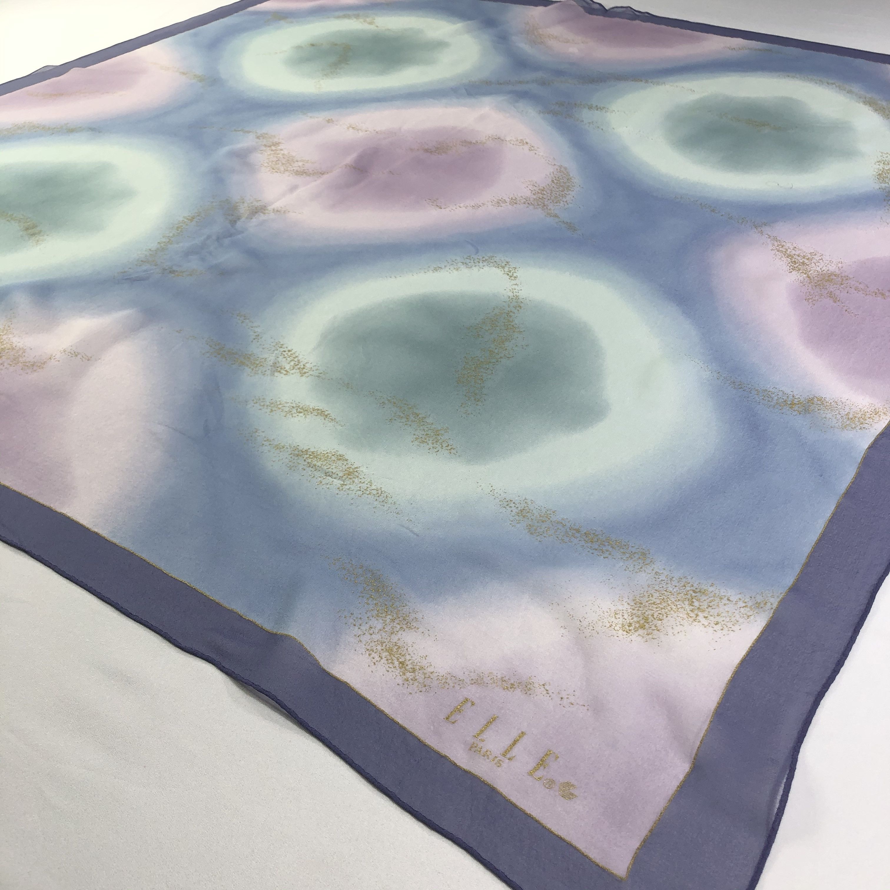 Vintage Vintage Elle Paris Silk Scarf Size ONE SIZE - 3 Thumbnail