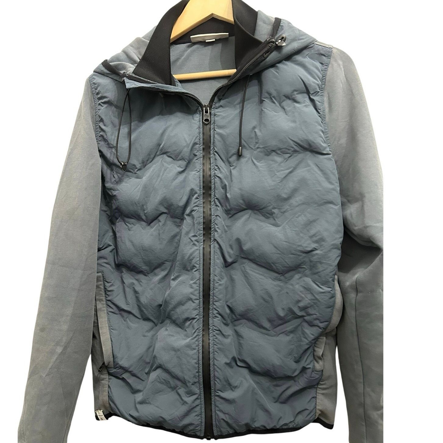 Other Cast Iron Blue Grey Down Puffer Jacket Men’s Large Size US L / EU 52-54 / 3 - 1 Thumbnail