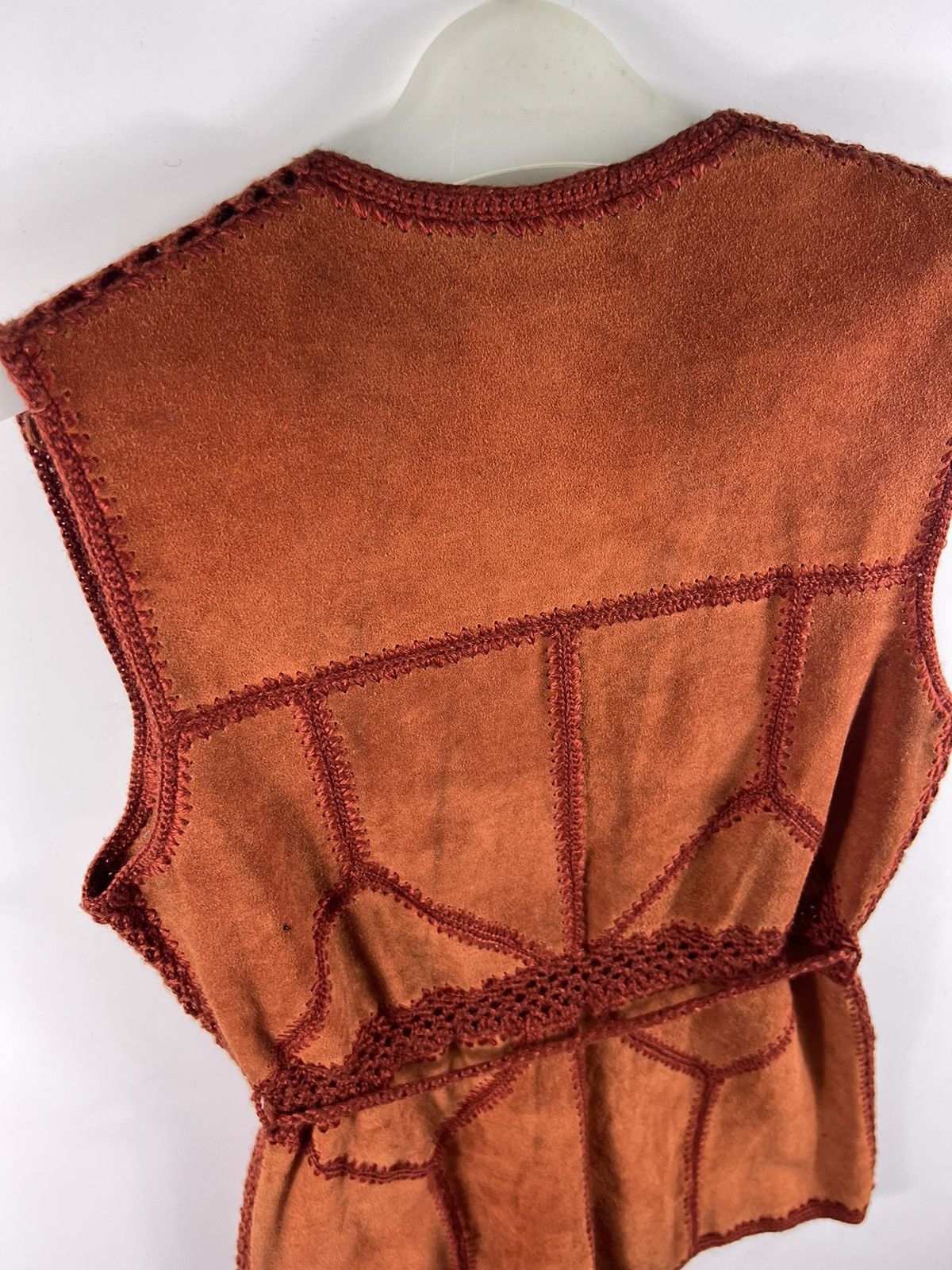 Leather 🔥 Suede Leather Sleeveless button up dresses Size M / US 6-8 / IT 42-44 - 11 Thumbnail