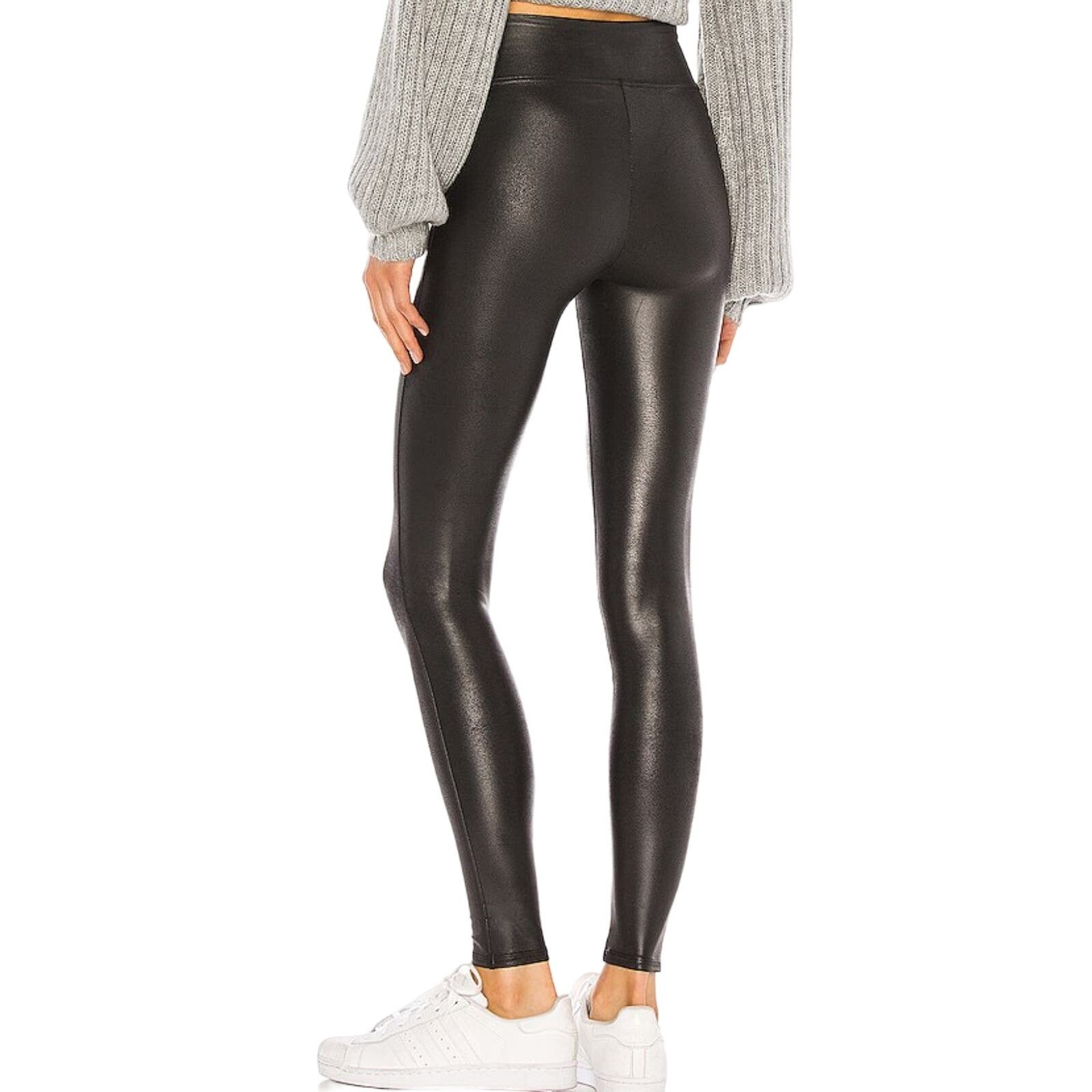 Spanx Spanx Faux Leather Leggings Small Size 24" / US 00 / IT 34 - 2 Thumbnail