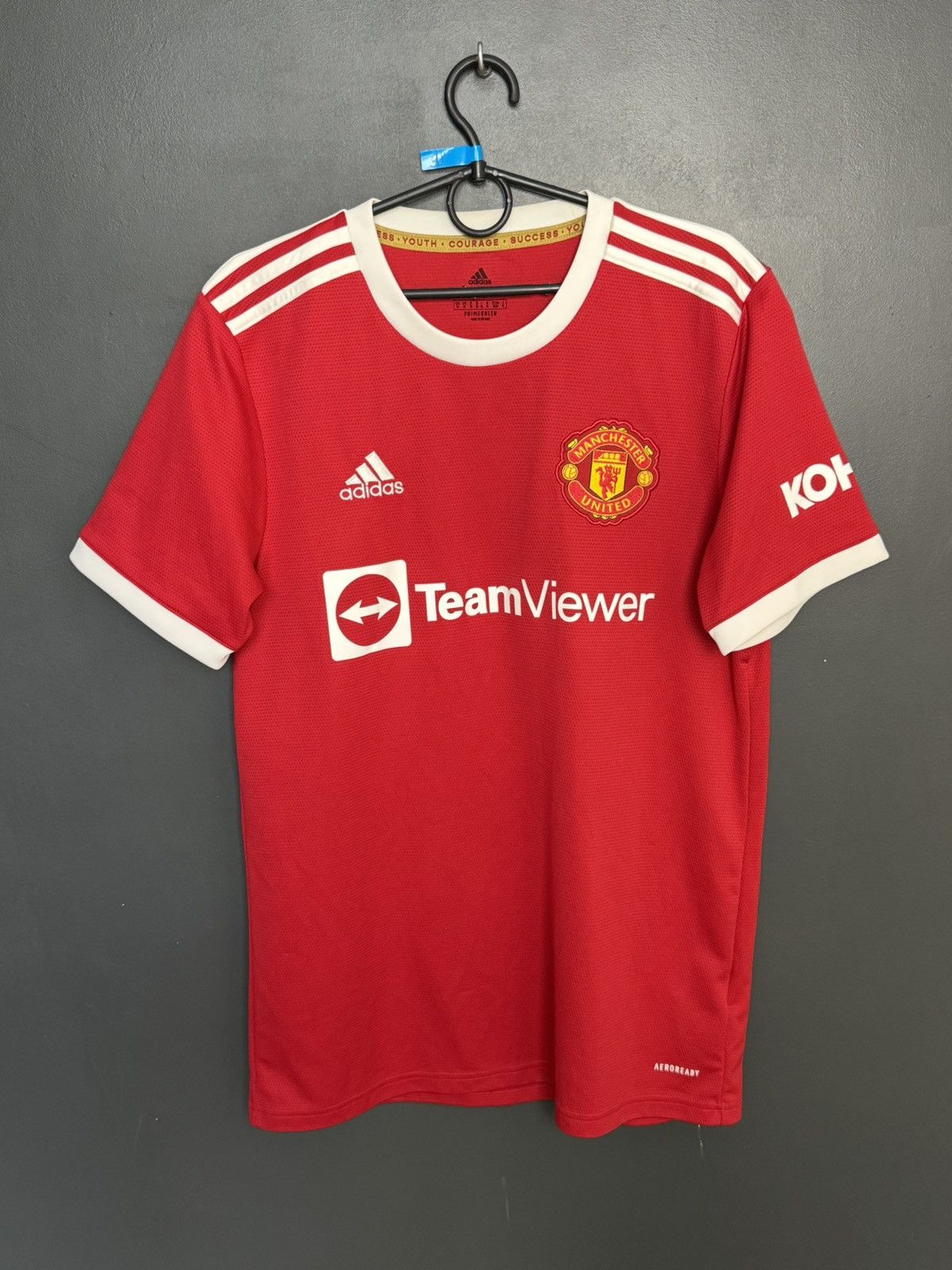 Adidas Manchester United 21/22 Home Football Jersey T-Shirt Size US M / EU 48-50 / 2 - 1 Thumbnail