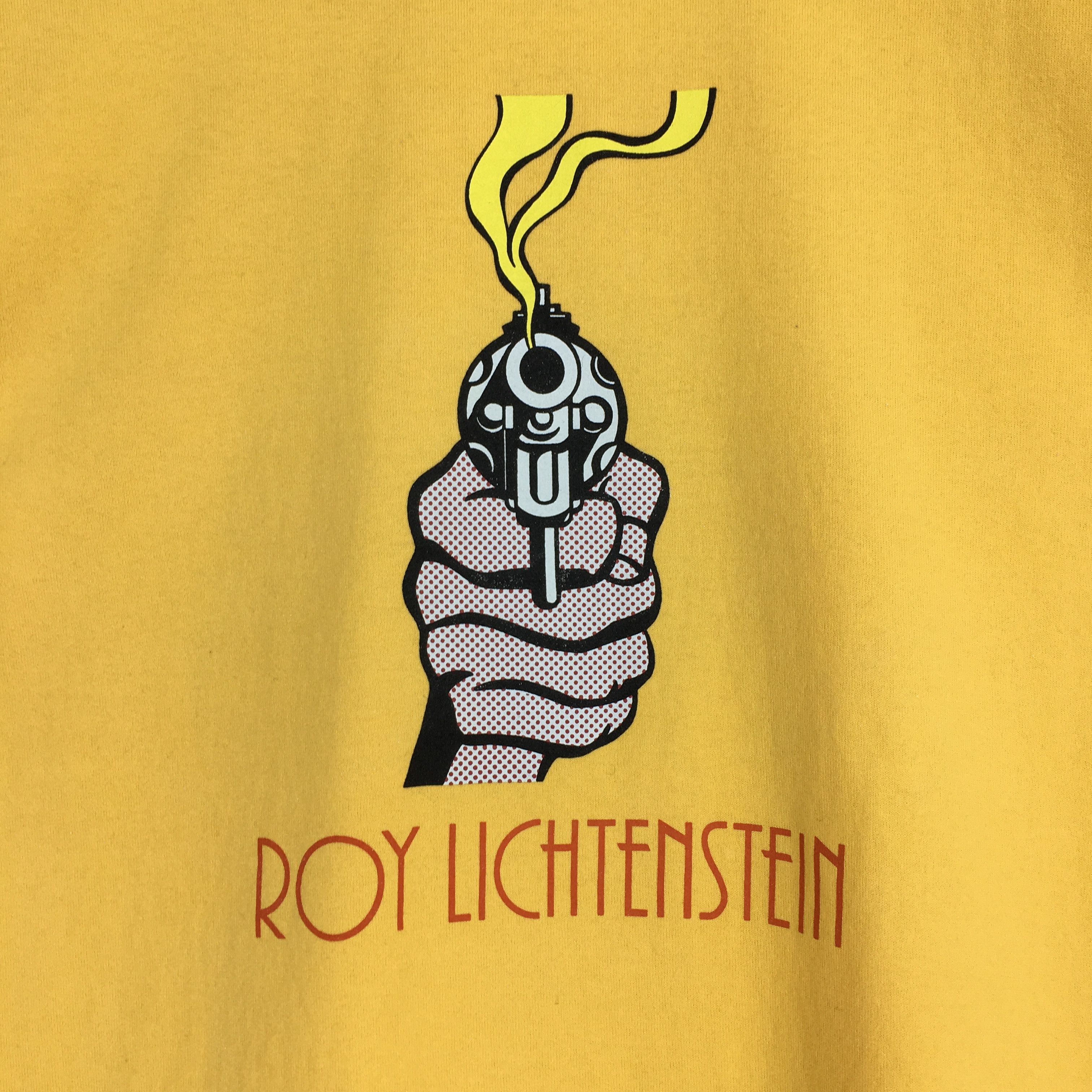 Other Vintage Roy Lichtenstein Gun in America (1968) Art Tee XL Size US XL / EU 56 / 4 - 5 Thumbnail