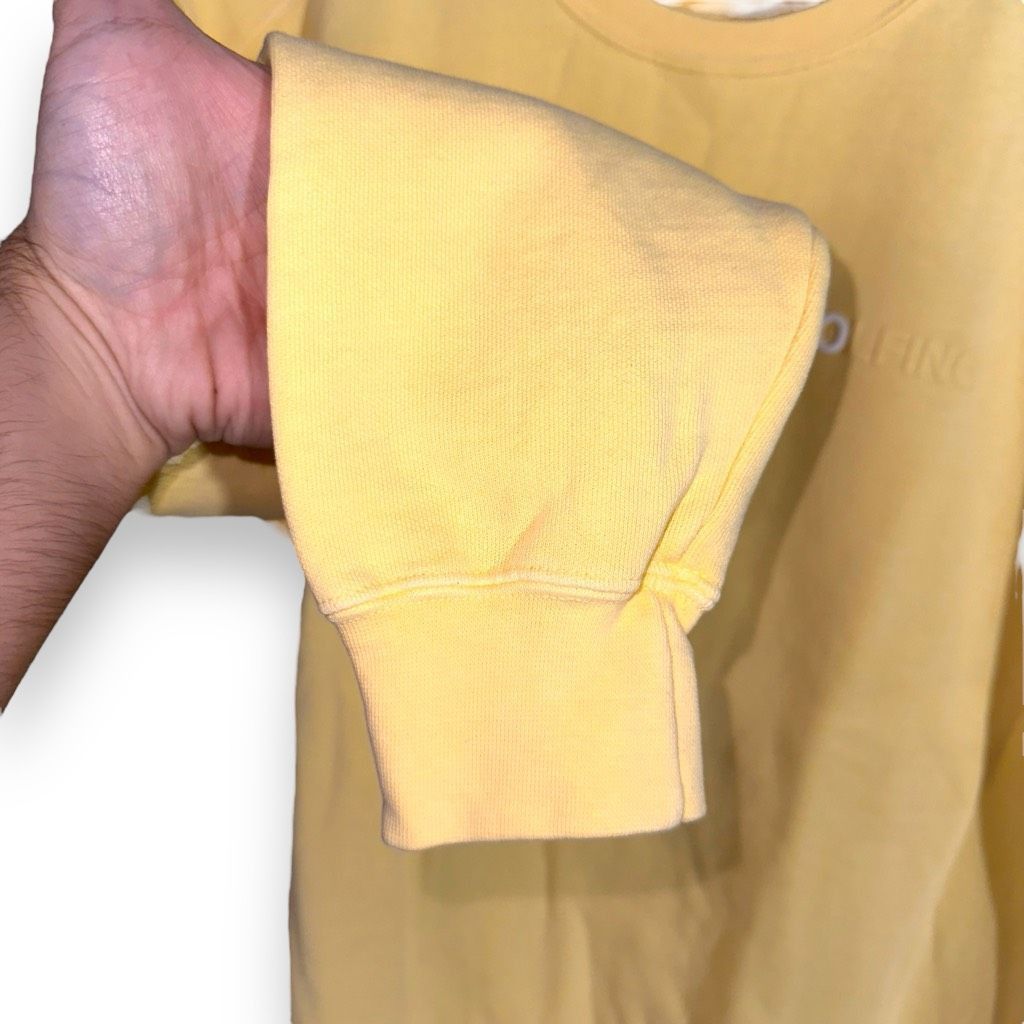 Other Butter Yellow Nº33 Go Golfing Crew Sweatshirt Size M Size US M / EU 48-50 / 2 - 4 Thumbnail