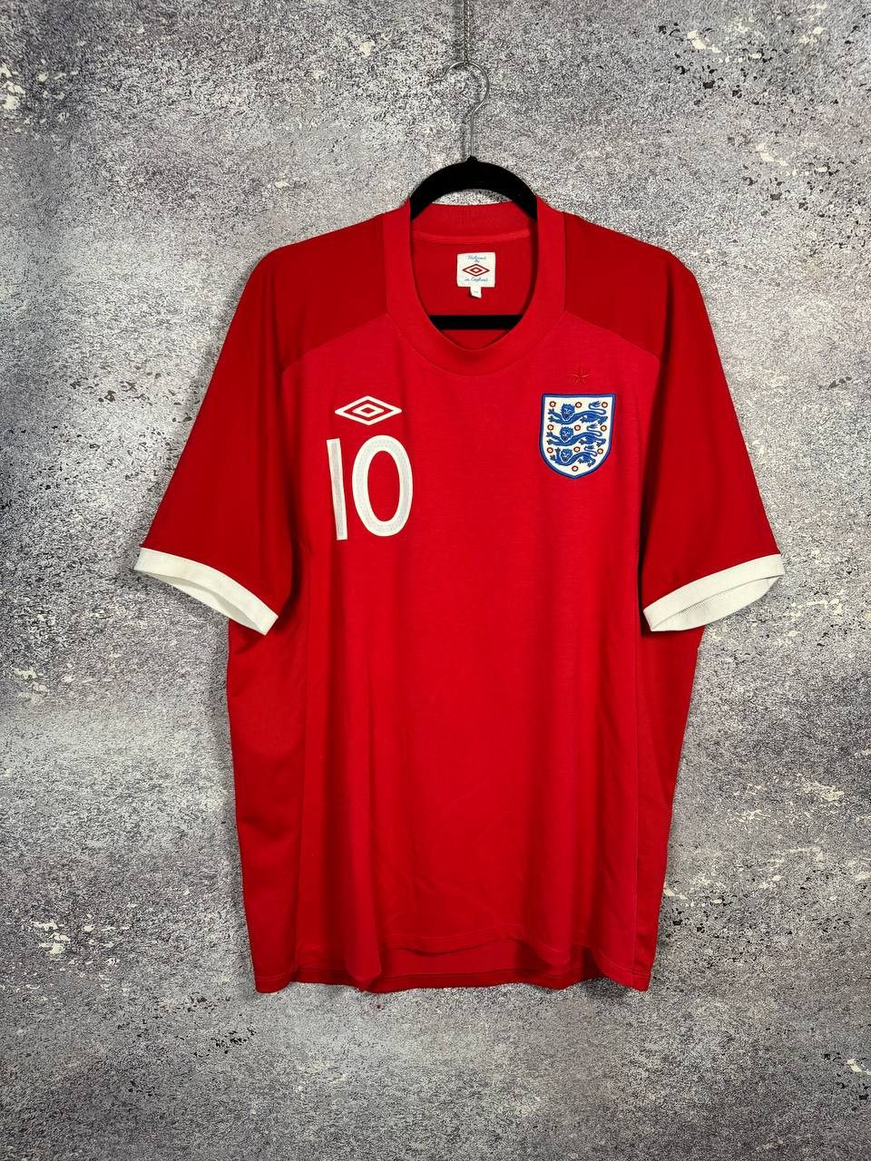 Umbro × Vintage ROONEY England National Team 2010 Umbro Soccer Jersey Size US L / EU 52-54 / 3 - 1 Thumbnail