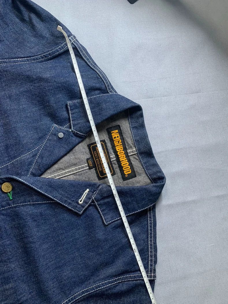 Neighborhood NEIGHBORHOOD Nissan Long Denim Jacket 2504-Nextarrow Size US L / EU 52-54 / 3 - 7 Thumbnail