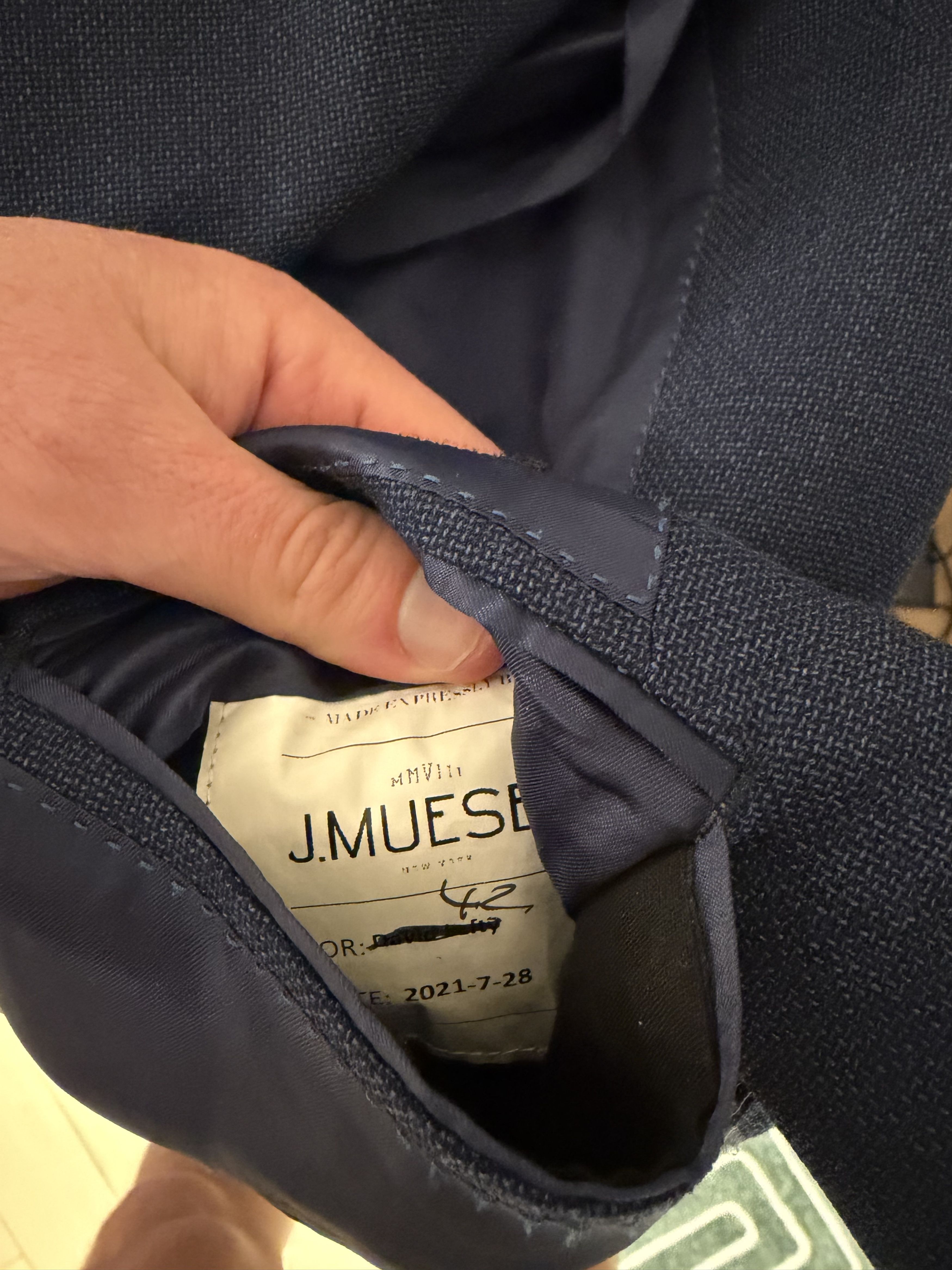 J. Mueser Waverly Blazer Size 42R - 4 Thumbnail