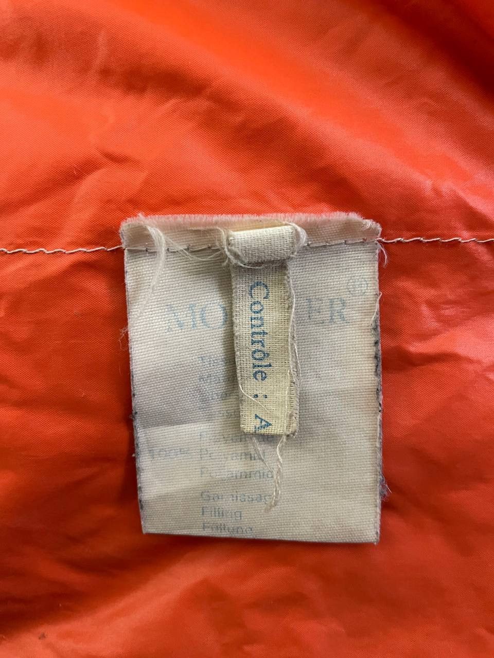 Moncler Moncler Down Jacket Vintage Orange Grenoble Size US XL / EU 56 / 4 - 23 Thumbnail