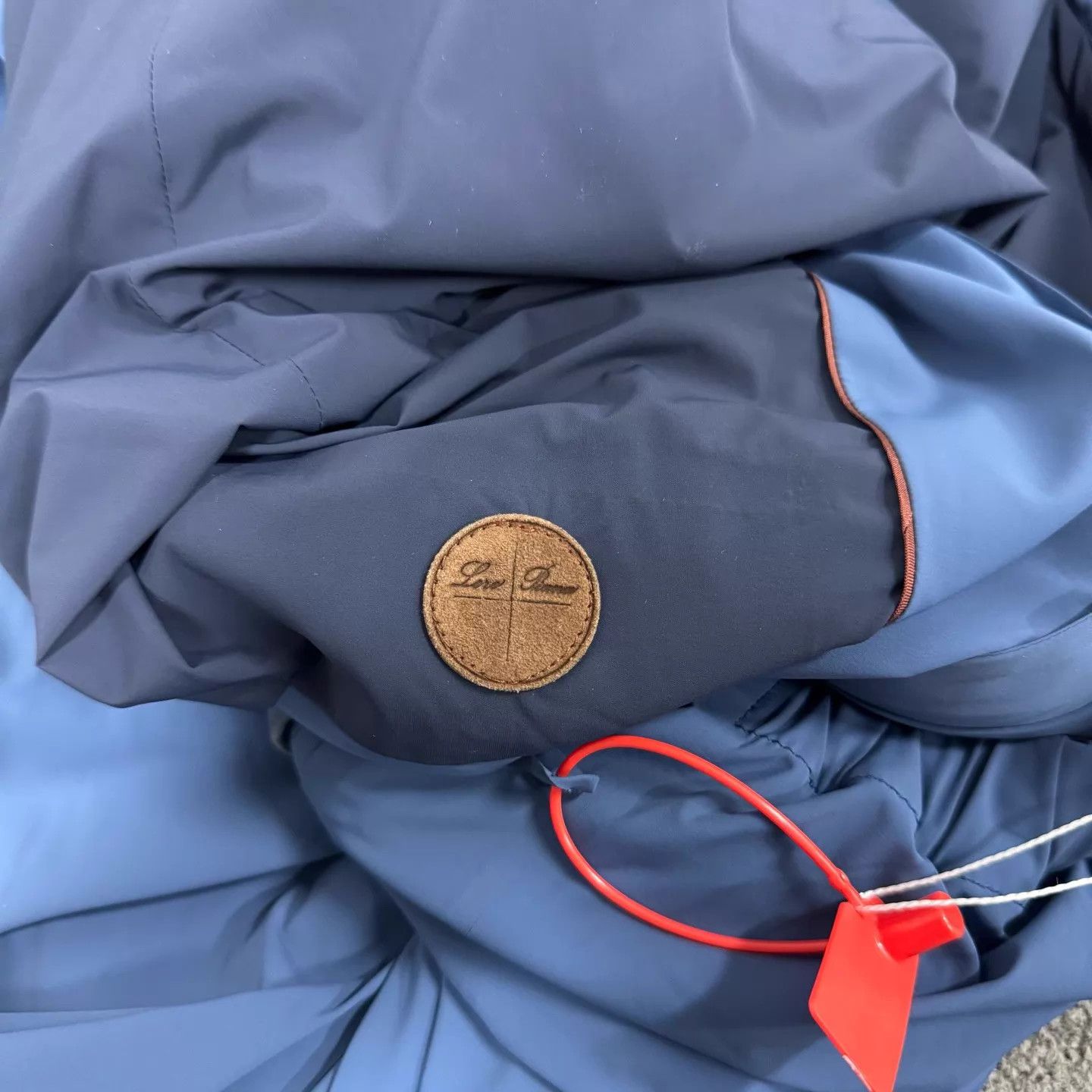 Loro Piana Loro Piana Blue Hood Zip Jacket L New w/Tags Embroidered Size US L / EU 52-54 / 3 - 7 Thumbnail