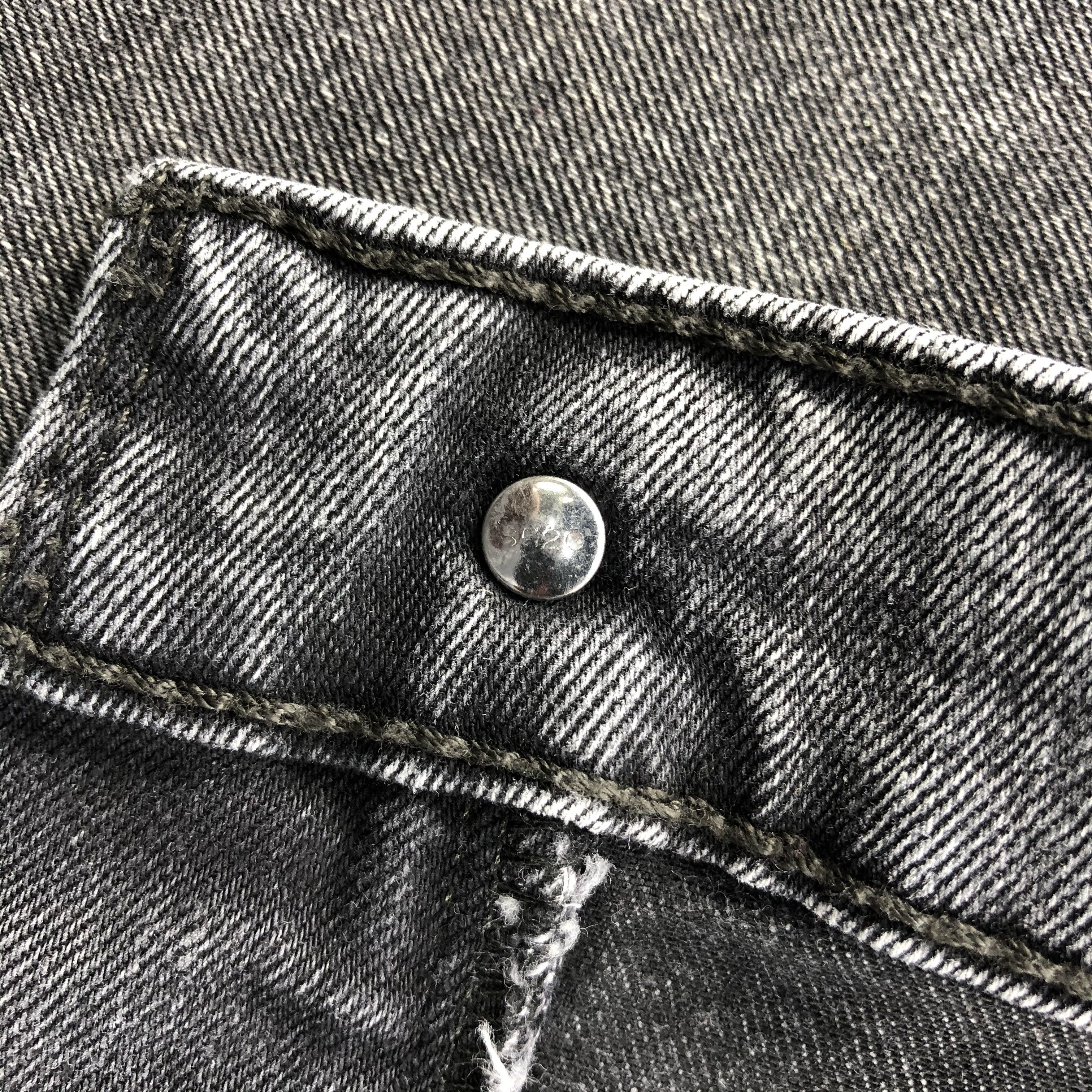 Levi's × Vintage Vintage Levis 569 Faded Black Jeans-JM1712 Size US 41 - 9 Thumbnail
