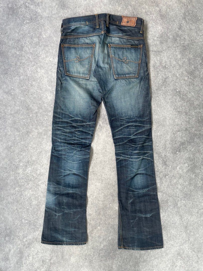 Japanese Brand × Vintage Blue Way Nippon Faded Wash Denim Pants Size US 32 / EU 48 - 2 Thumbnail
