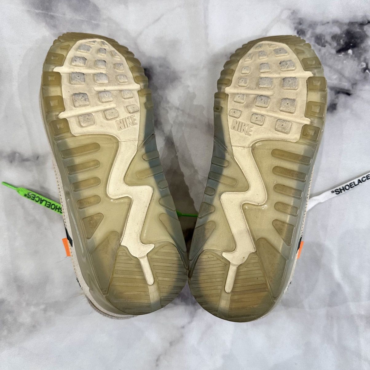 Nike × Off-White OFF_WHITE X NIKE AIR MAX 90 THE TEN SIZE MENS 7 WOMENS 8.5 Size US 7 / EU 40 - 11 Thumbnail