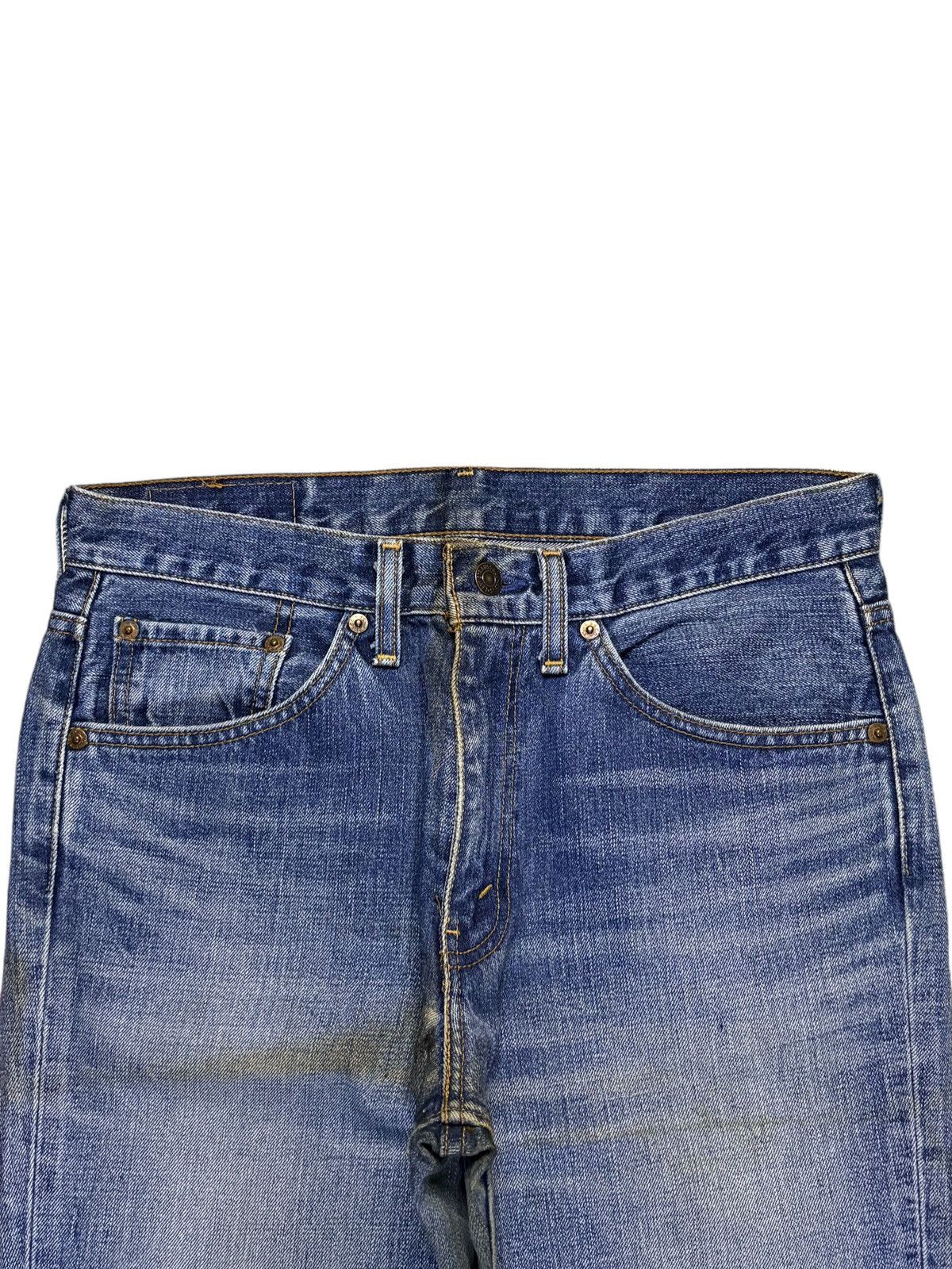 Levi's Vintage 90s Levis 517 Mud Wash Bootcut Flare Jeans Size US 32 / EU 48 - 4 Thumbnail