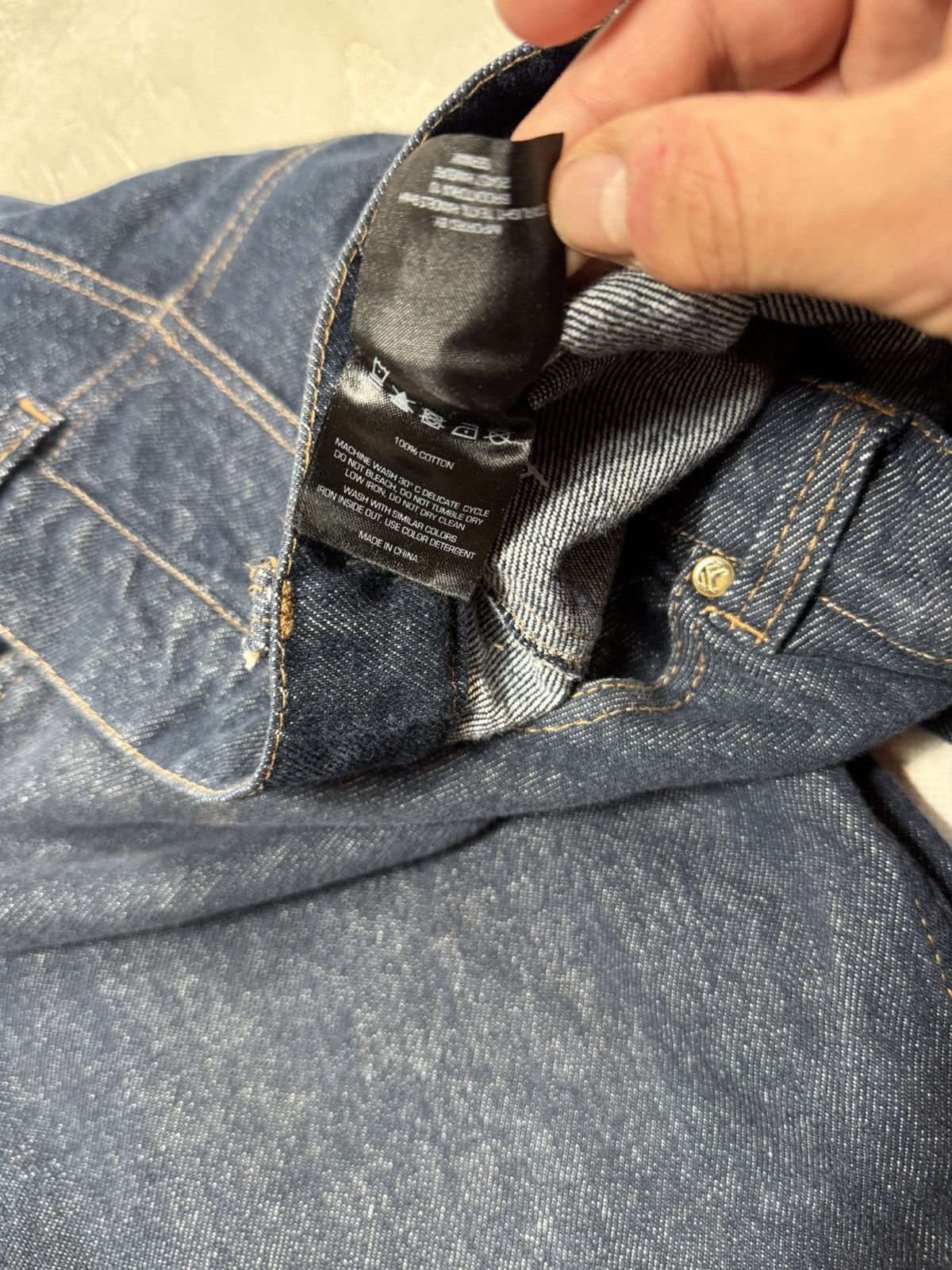 Karl Kani Karl Kani Baggy Y2k Carpenter Denim Pants Size US 32 / EU 48 - 7 Thumbnail