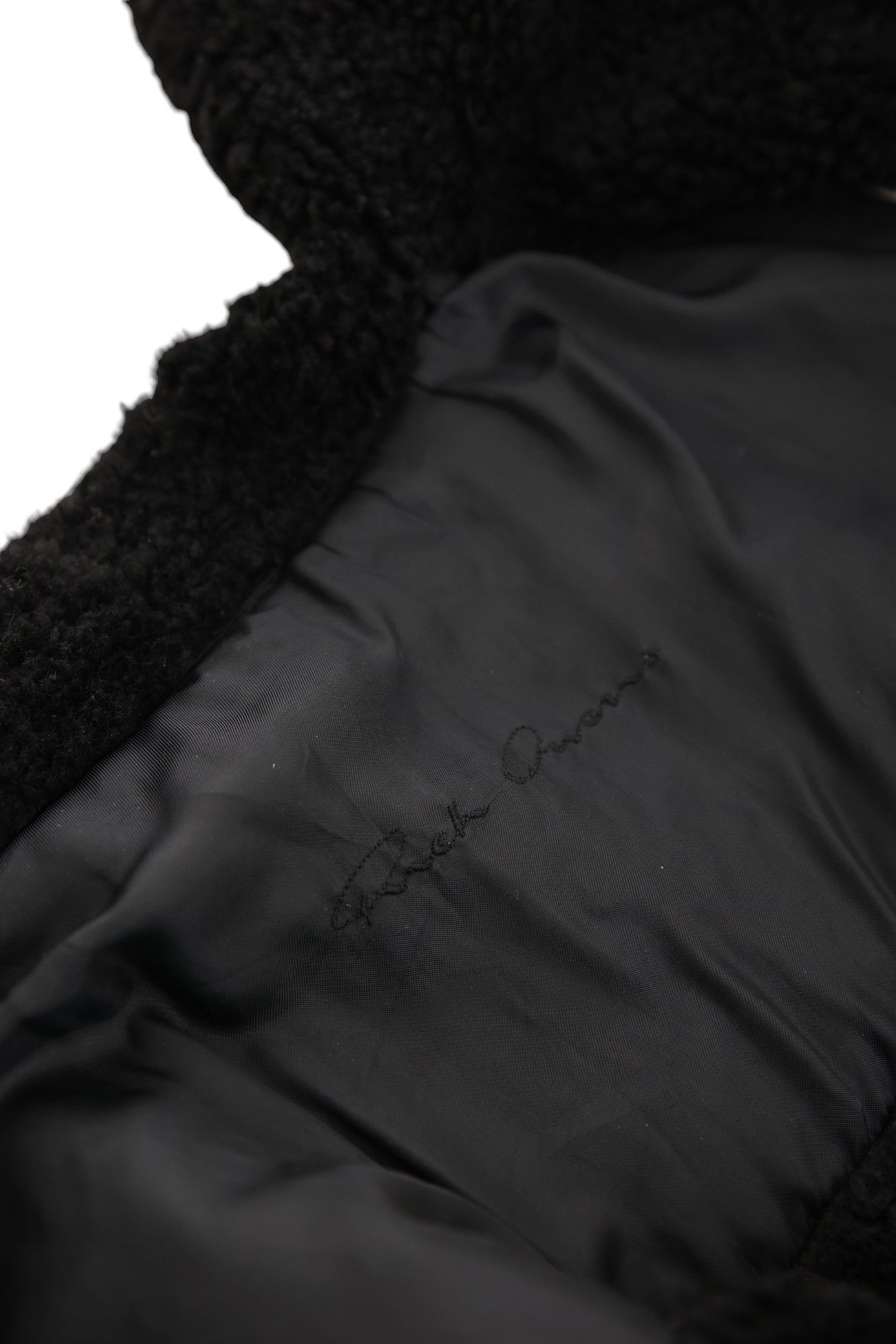 Rick Owens F/W 2009 "CRUST" Black Leather Asymmetric Coat Size M / US 6-8 / IT 42-44 - 17 Thumbnail