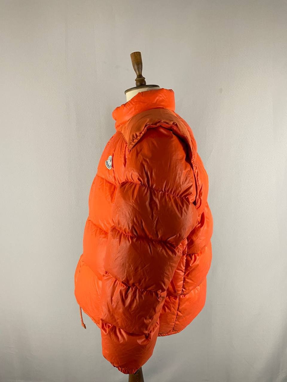Moncler Moncler Down Jacket Vintage Orange Grenoble Size US XL / EU 56 / 4 - 14 Thumbnail