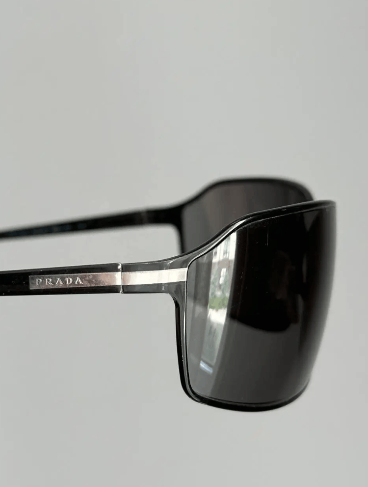 Prada PRADA Sunglasses Flame Star Mask Fire Silver Size ONE SIZE - 2 Thumbnail